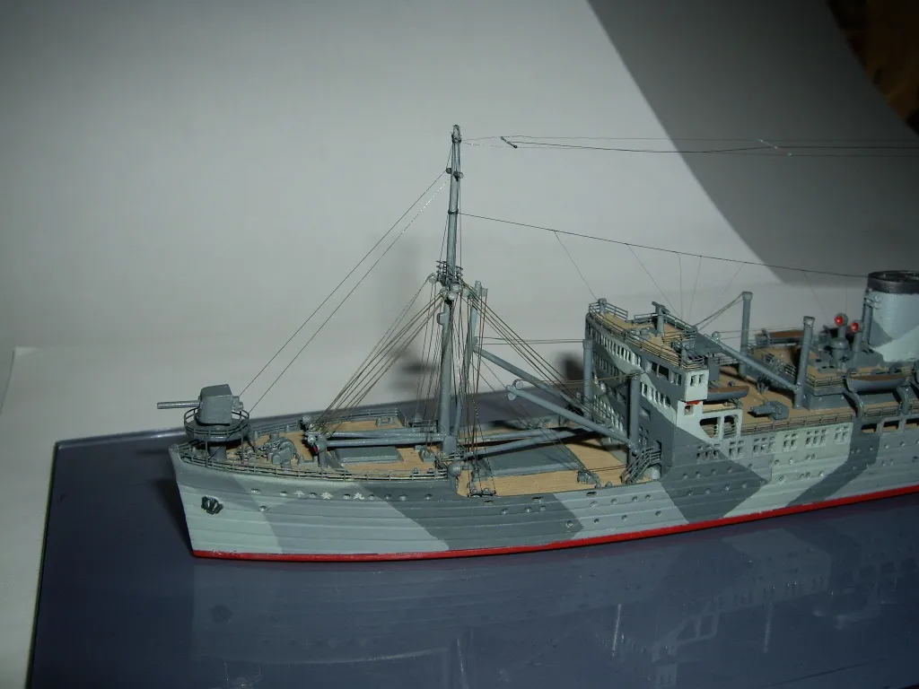 Модель корабля судно снабжения подводных лодок «Хэйан Мару» - Верфь на Столе