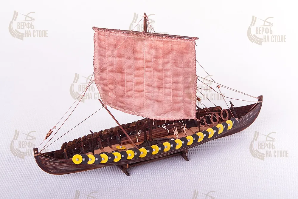 Viking Ship Gokstad, (мелкий) IX век Viking Ship Gokstad, (мелкий) IX век