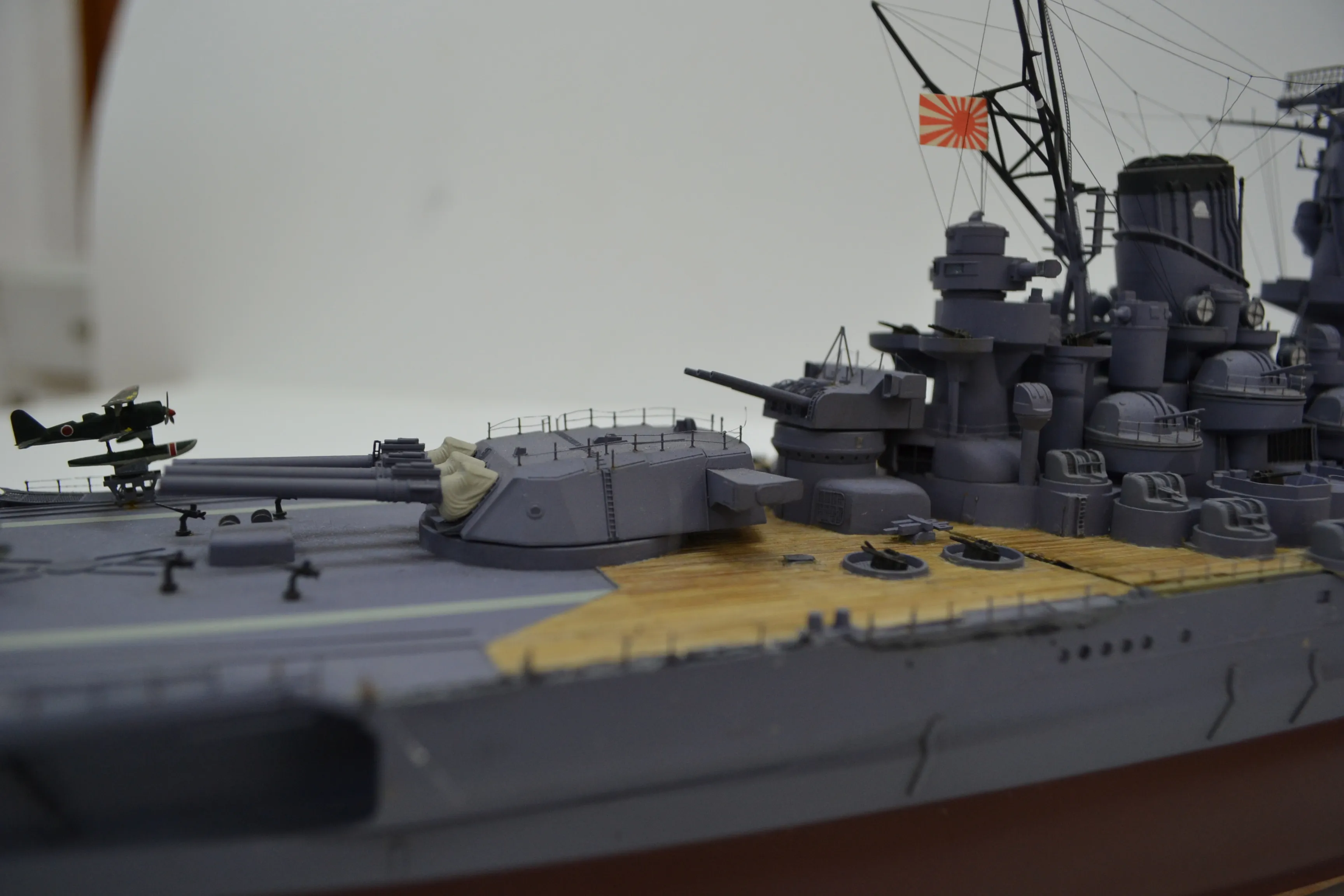 Модель корабля Линкор японского императорского флота «Мусаси» - Верфь на Столе