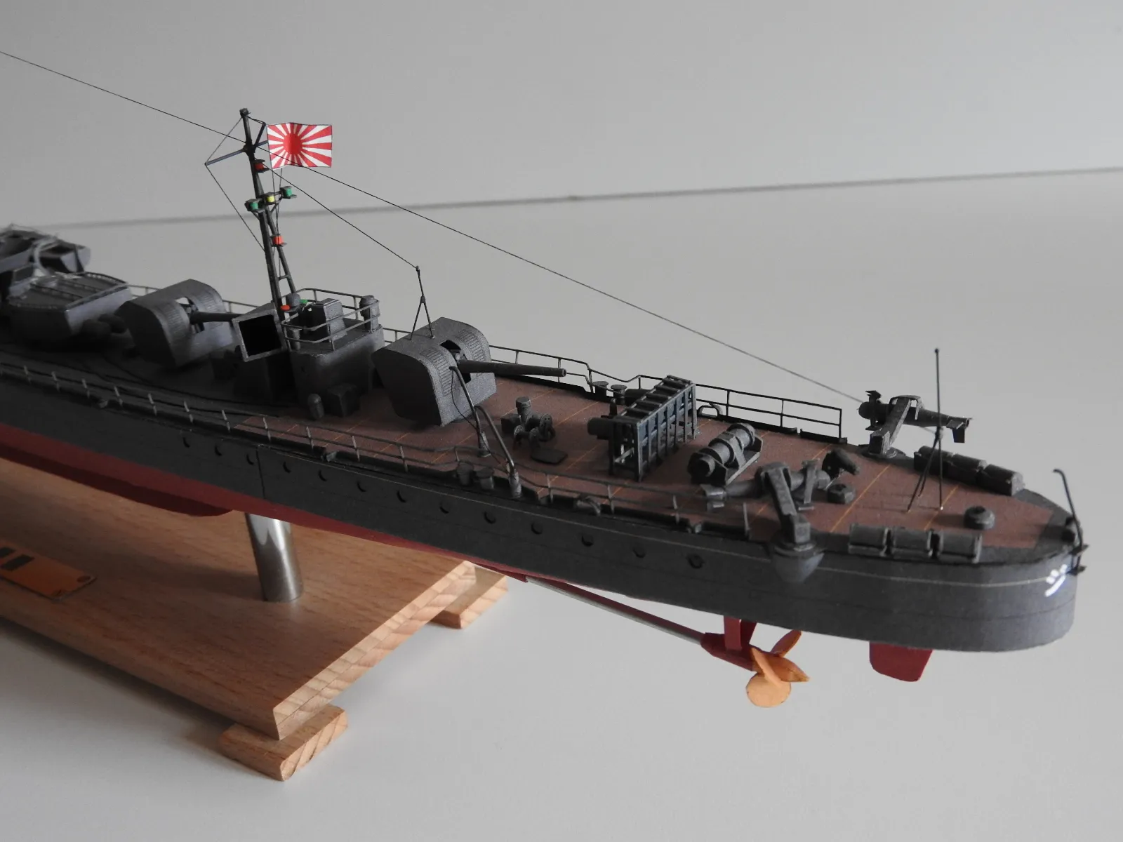 Модель корабля Миноносец "Кидзи" - Верфь на Столе