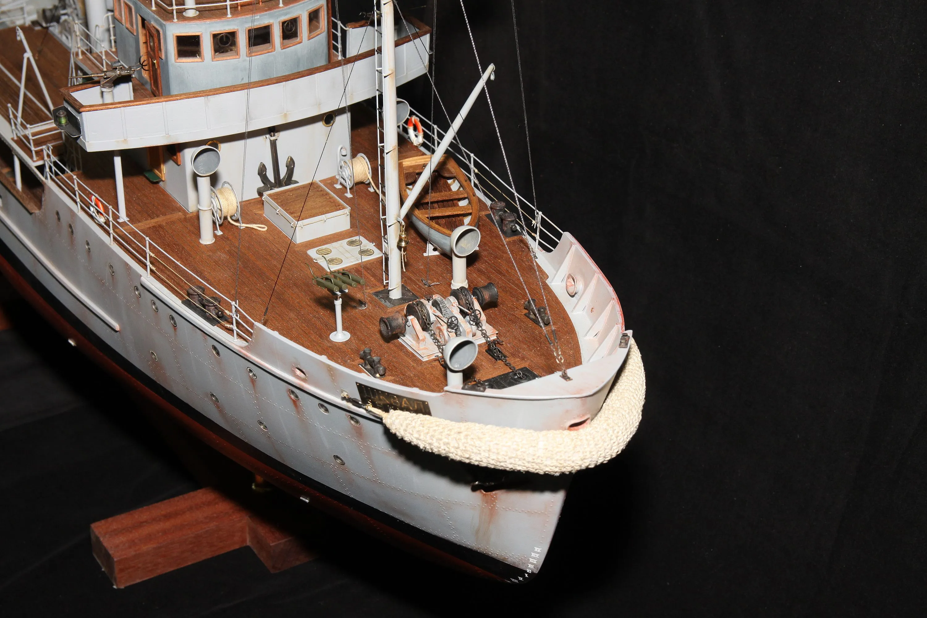 Модель корабля Буксир-спасатель "Шквал" 1943г. - Верфь на Столе