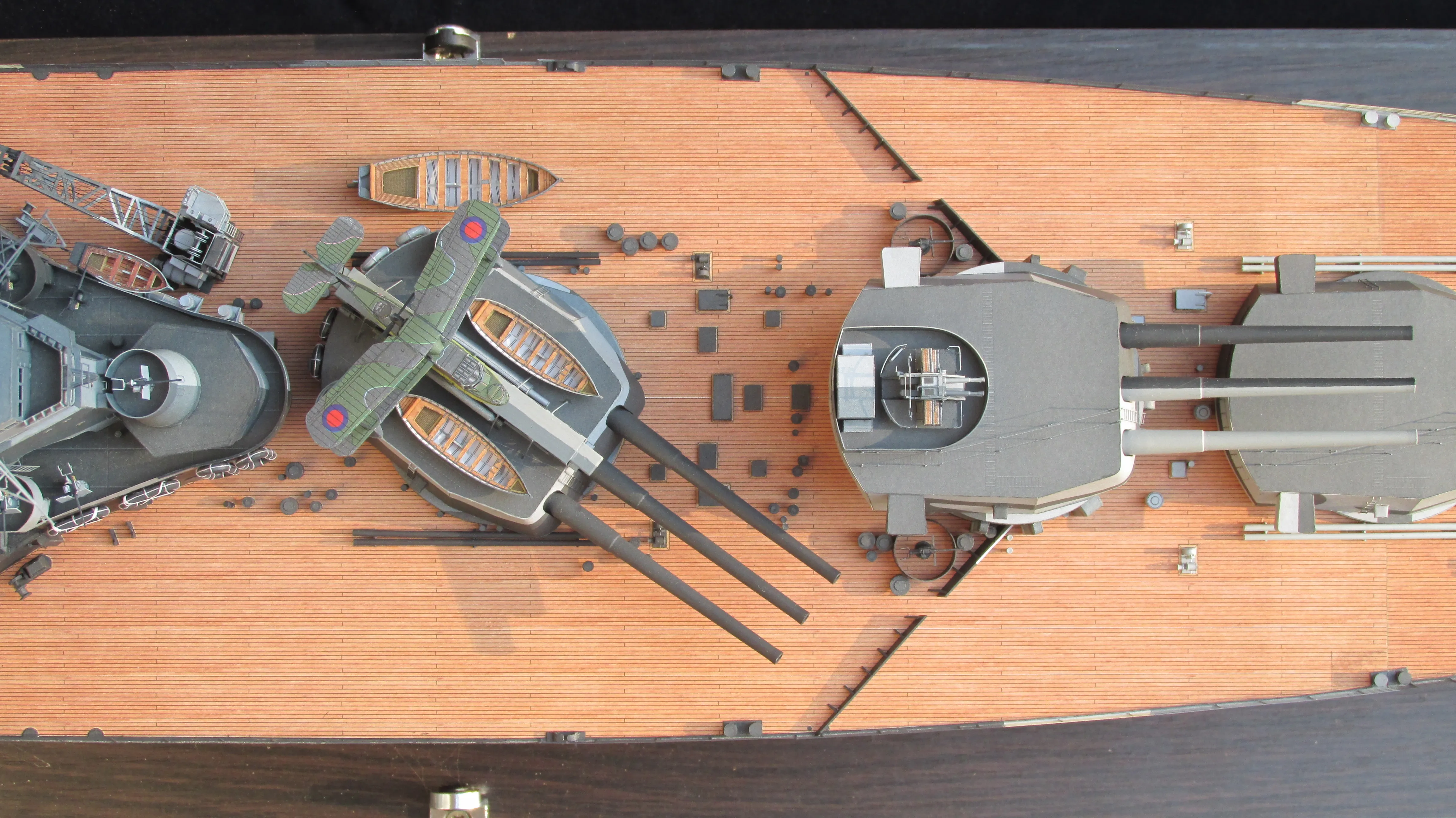 Модель корабля Линкор "Родней" - Верфь на Столе