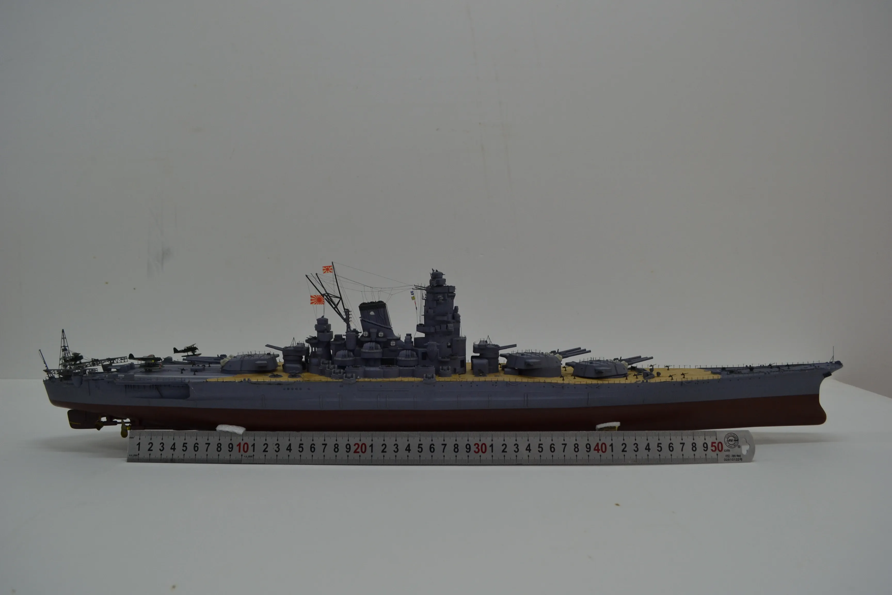 Модель корабля Линкор японского императорского флота «Мусаси» - Верфь на Столе
