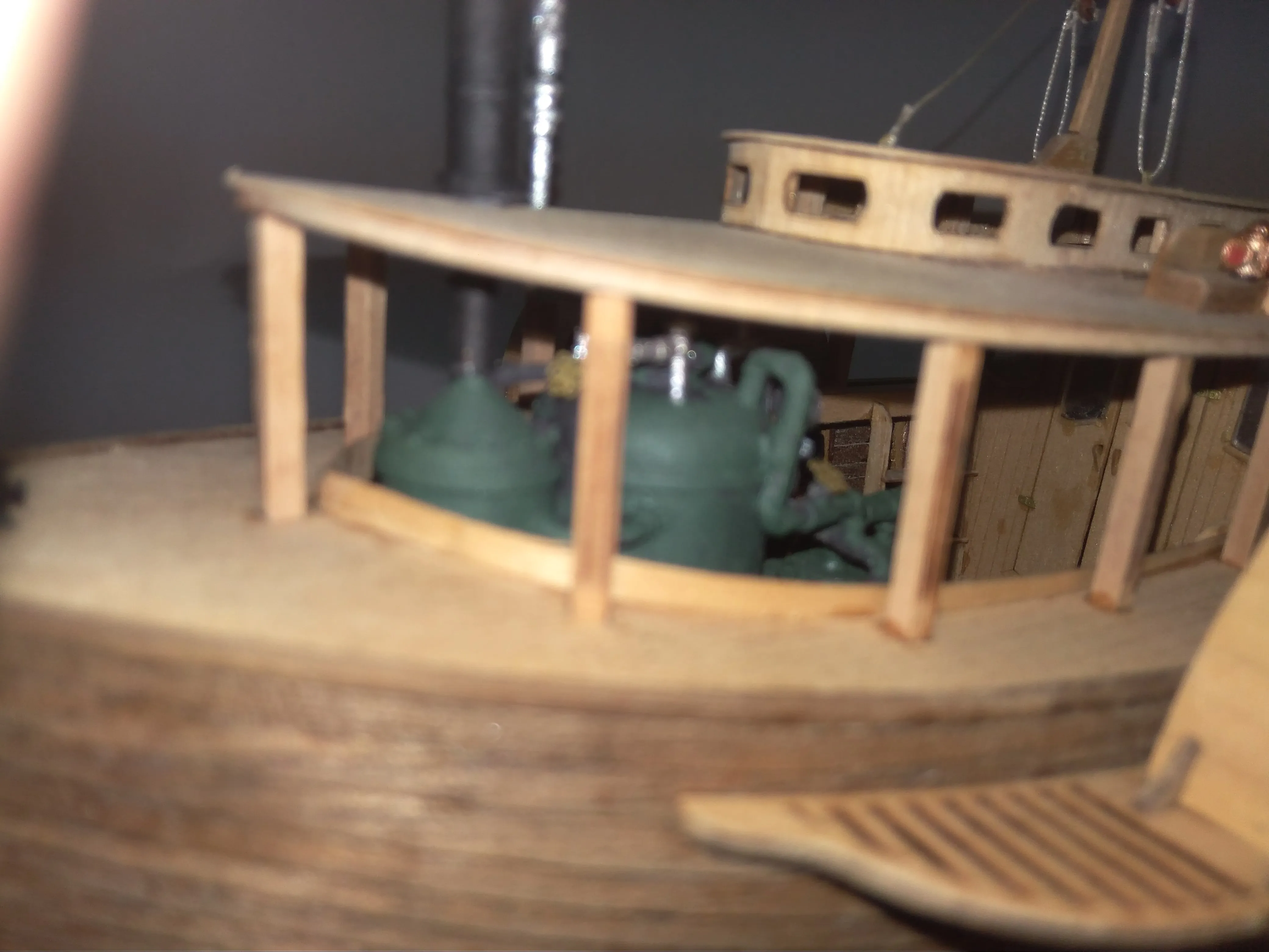 Модель корабля Паровой колесный катер «Абрау-Дюрсо» - Верфь на Столе