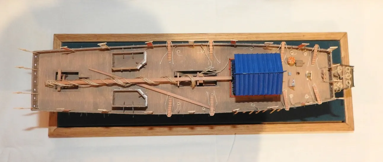 Модель корабля О'Атакебуне - Верфь на Столе