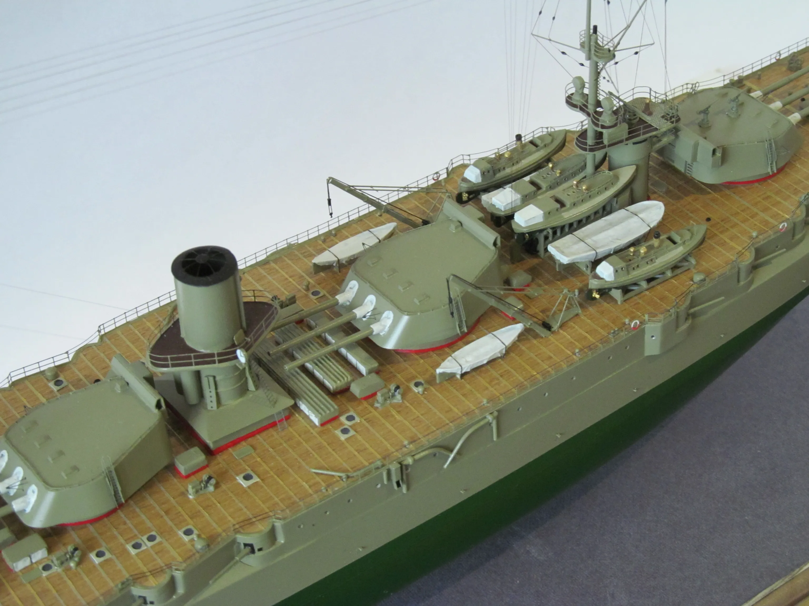 Модель корабля Линкор "Генерал Алексеев" - Верфь на Столе