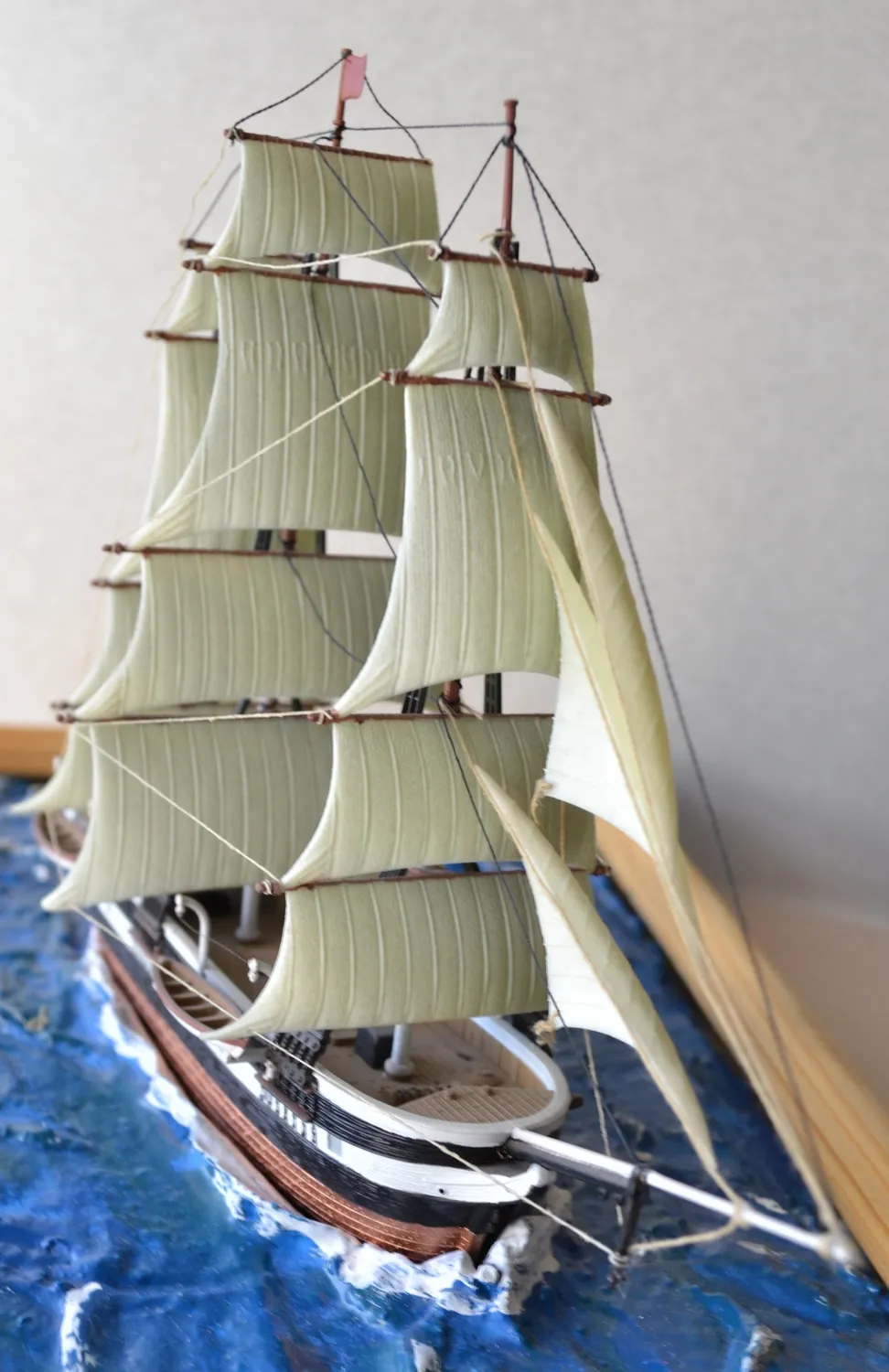 Модель корабля "Нью Бедфорд" - Верфь на Столе