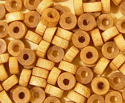 Колесо для станка, орех, 4 мм, 10 шт