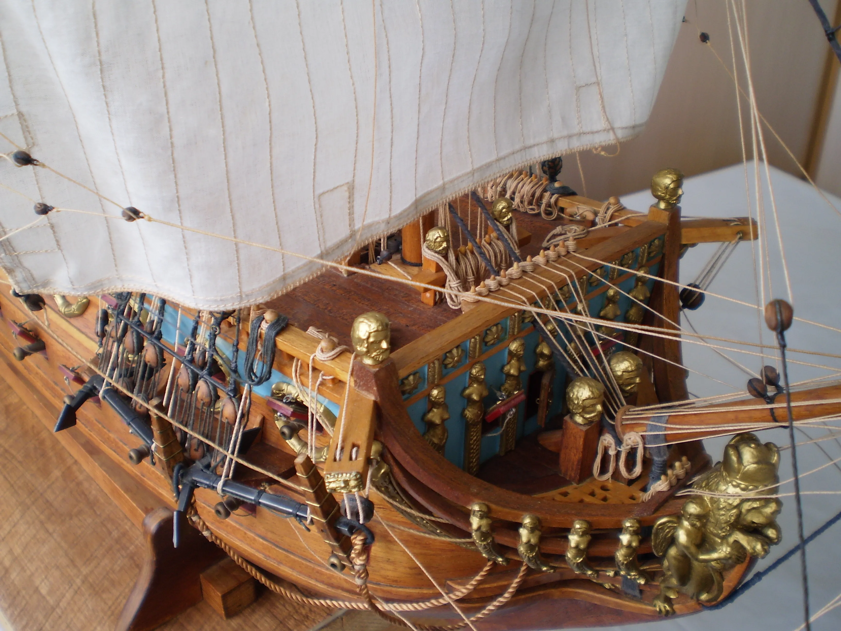 Модель корабля 58-ми пушечный линейный корабль "Гото Предестинация" - Верфь на Столе