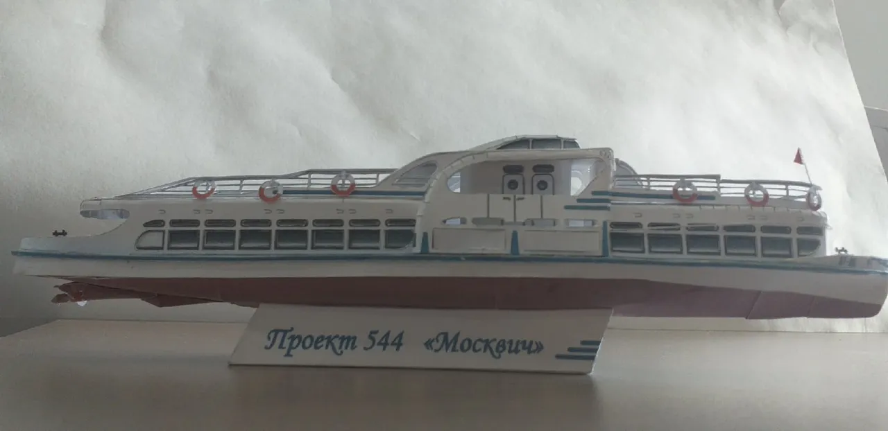 Модель корабля "Москвич" - Верфь на Столе