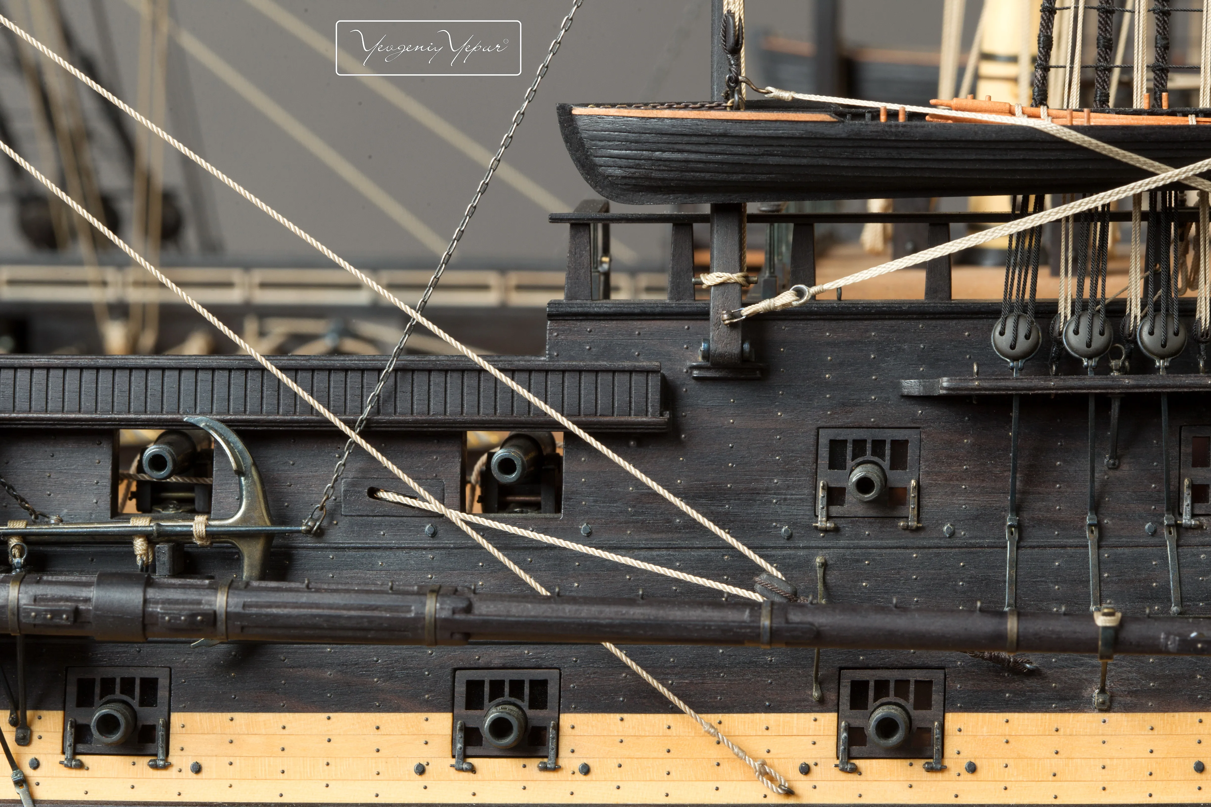 Модель корабля 120-ти пушечный корабль"Великий Князь Константин" - Верфь на Столе