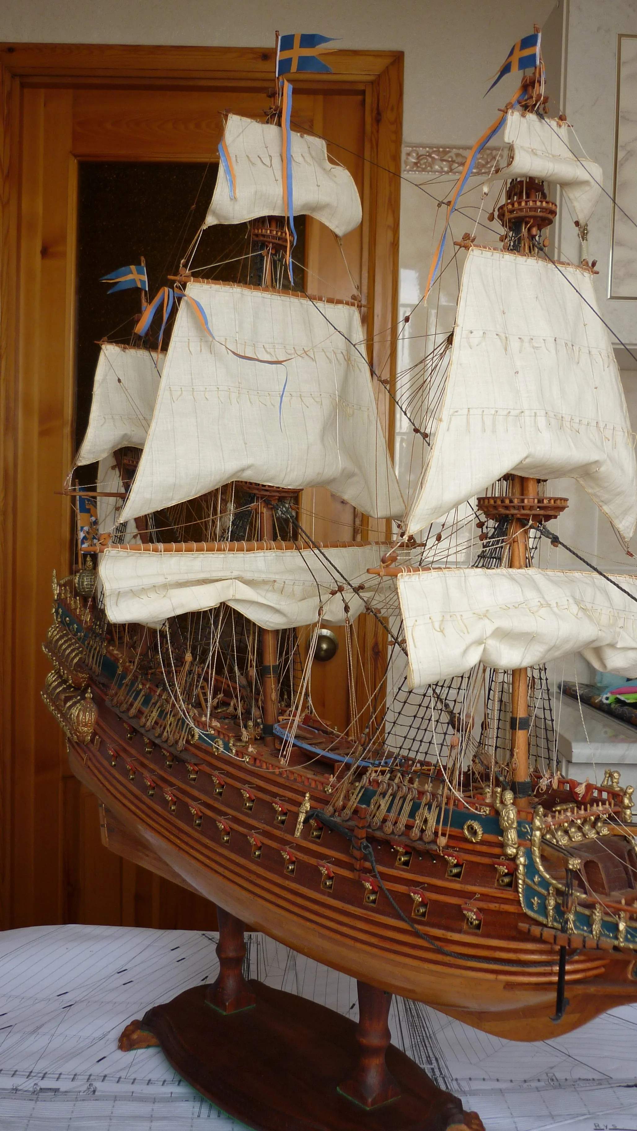 Модель корабля Галеон «Vasa» - Верфь на Столе