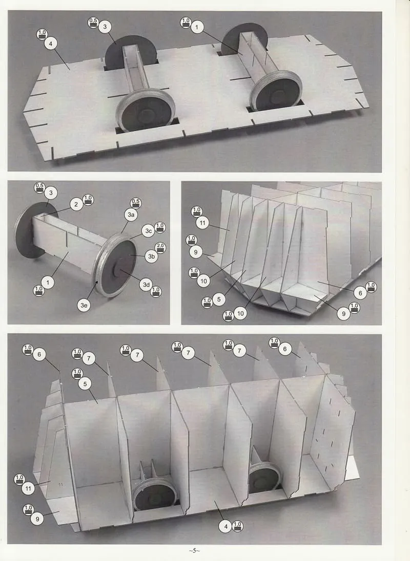 BDT, Shipyard, бумажная модель бронедрезины