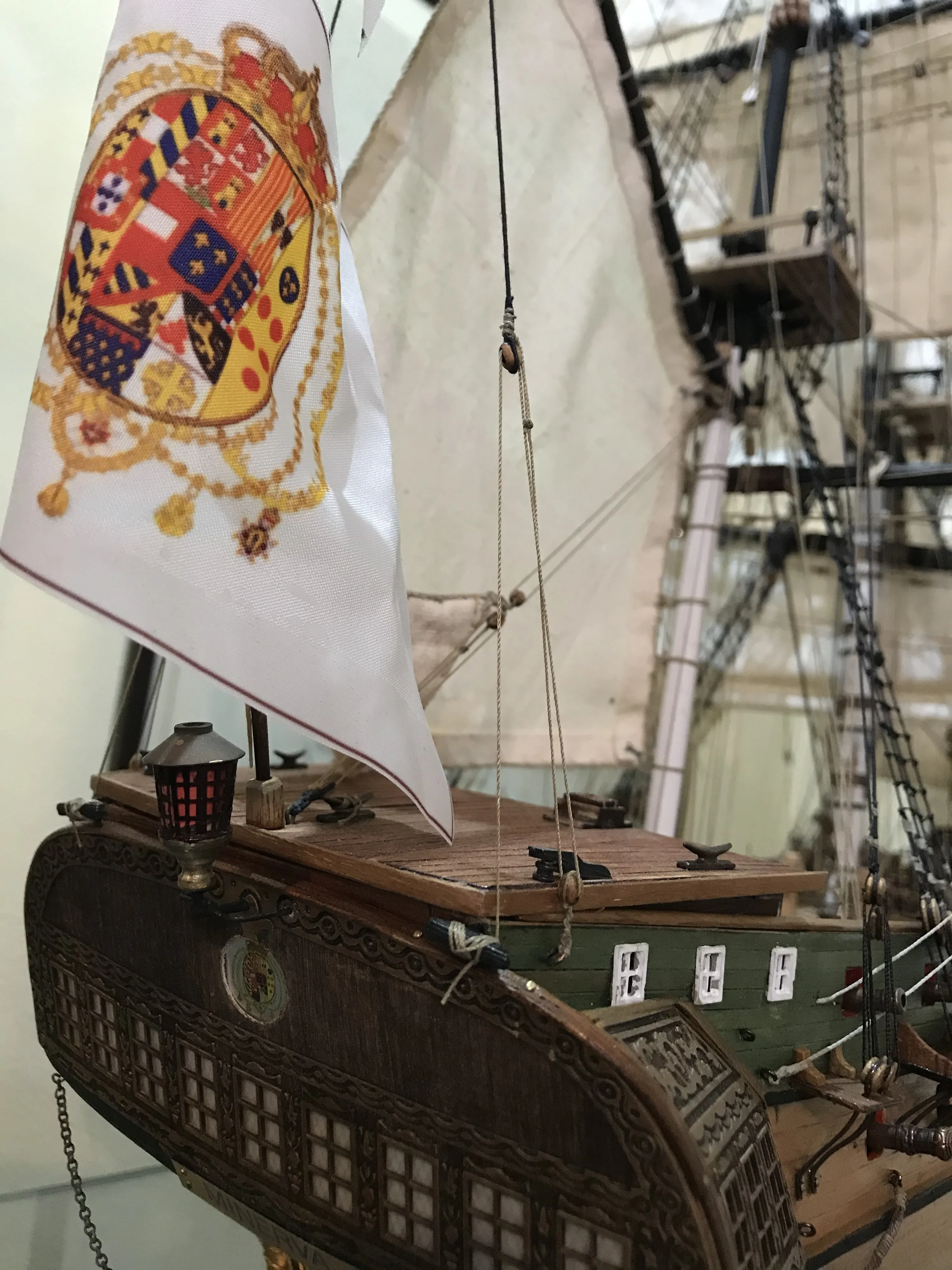 Модель корабля MINERVA - Верфь на Столе