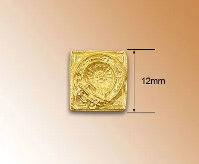 Декоративный элемент, барельеф, 12 мм, металл