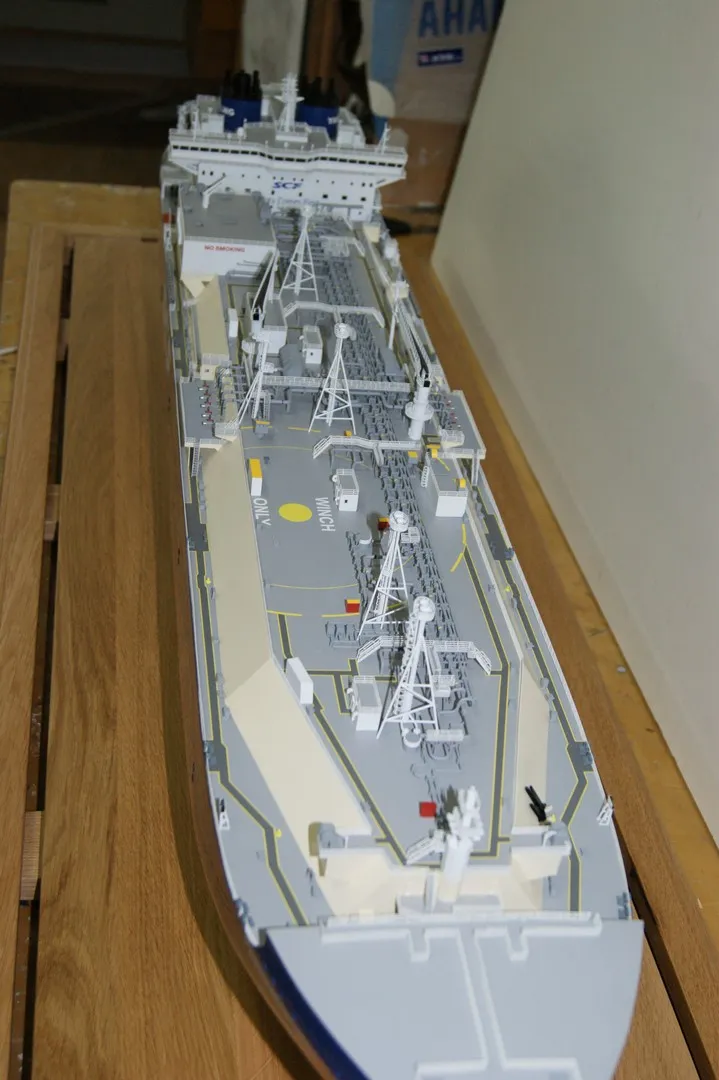 Модель корабля «Кристоф де Маржери» - Верфь на Столе