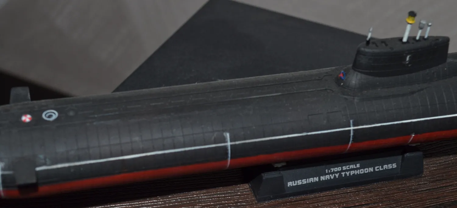 Модель корабля Подводная лодка "Дмитрий Донской" - Верфь на Столе
