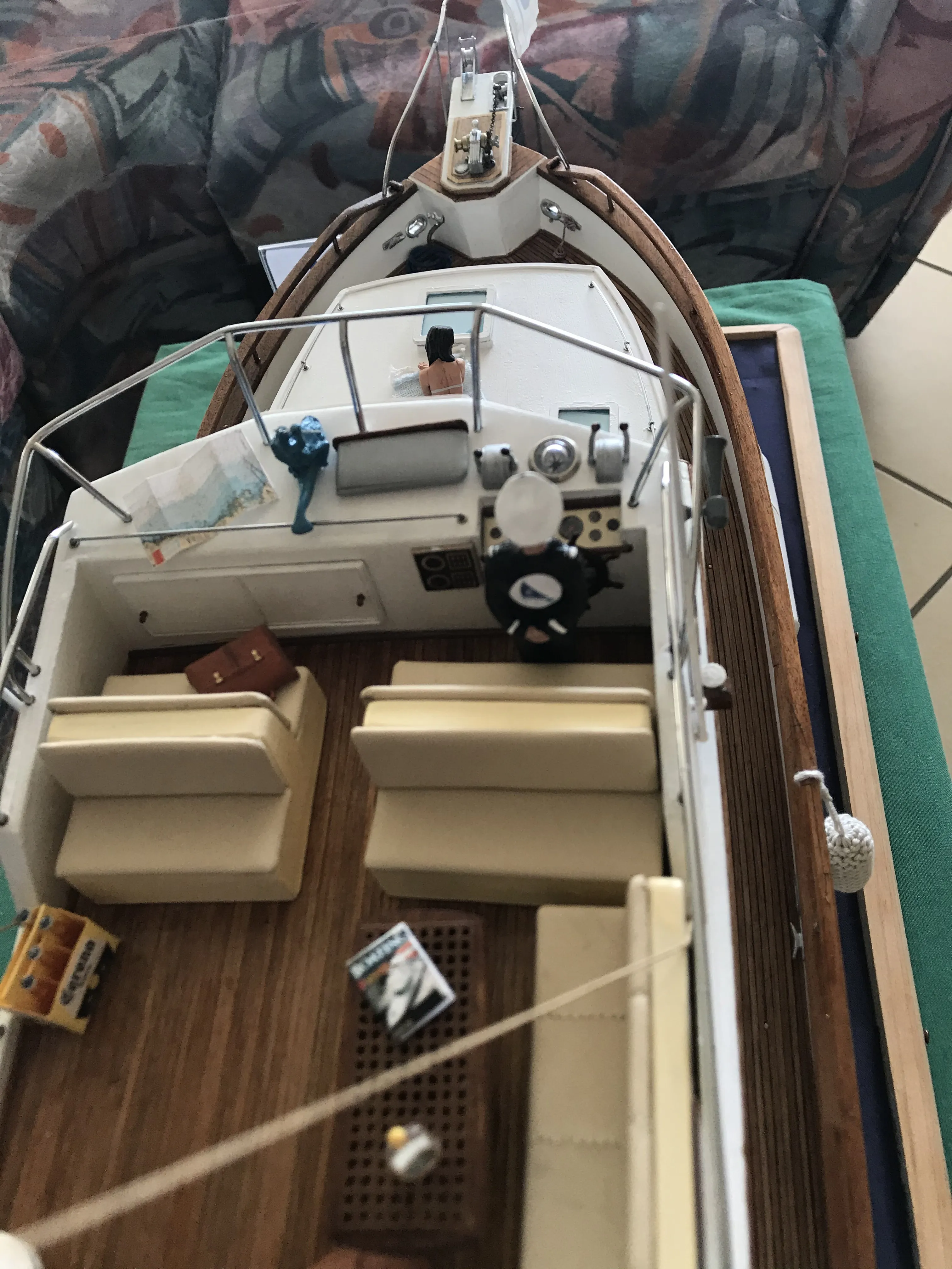 Модель корабля YACHT 46 FEETS “ANNARELLA” - Верфь на Столе