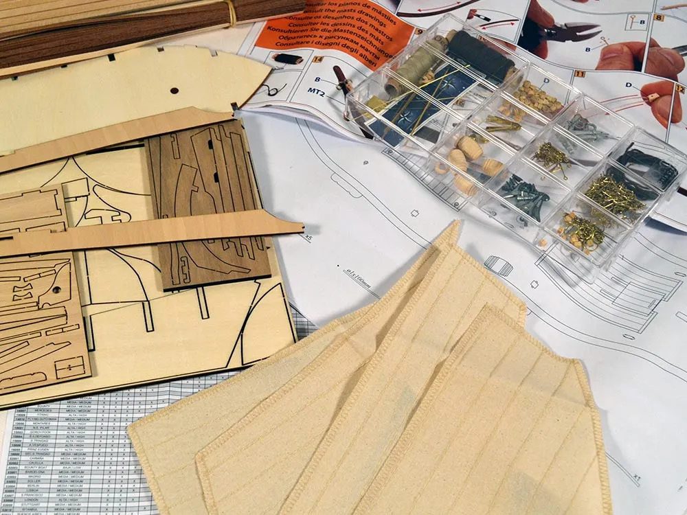 модель корабля своими руками Polaris Starter Pack