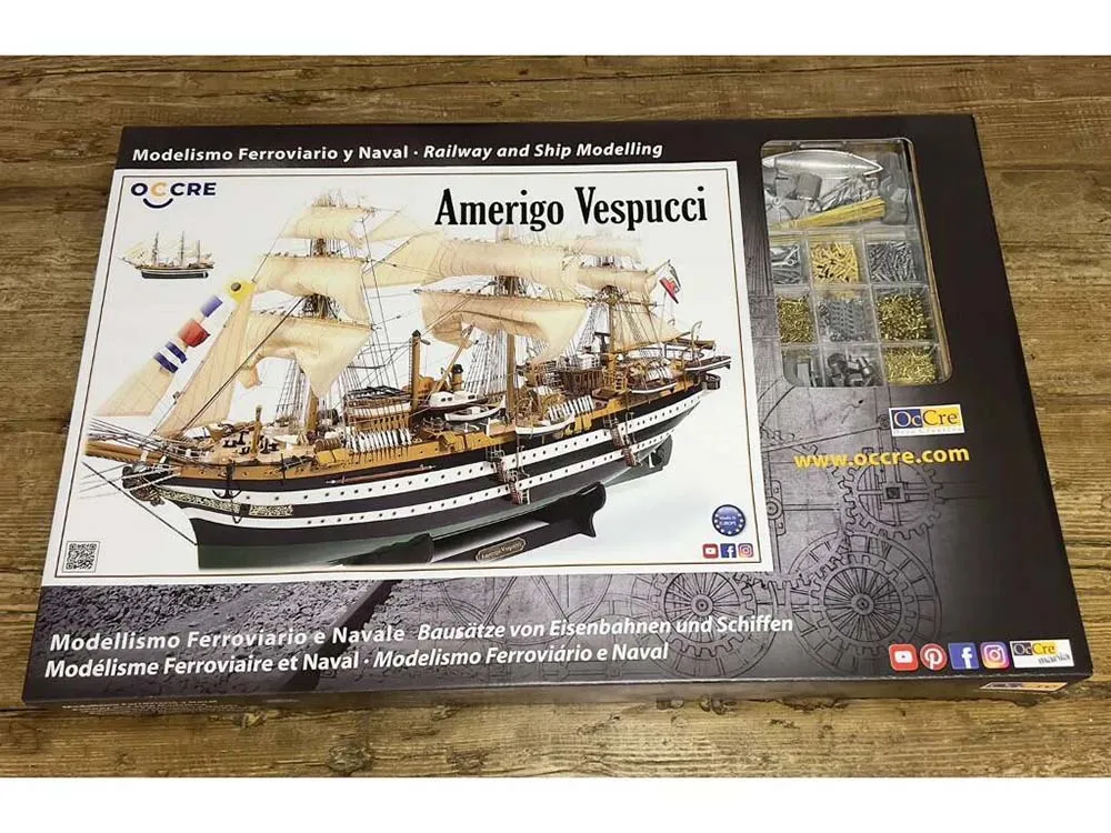 Amerigo Vespucci + (Полный набор инструментов, клея и краски)