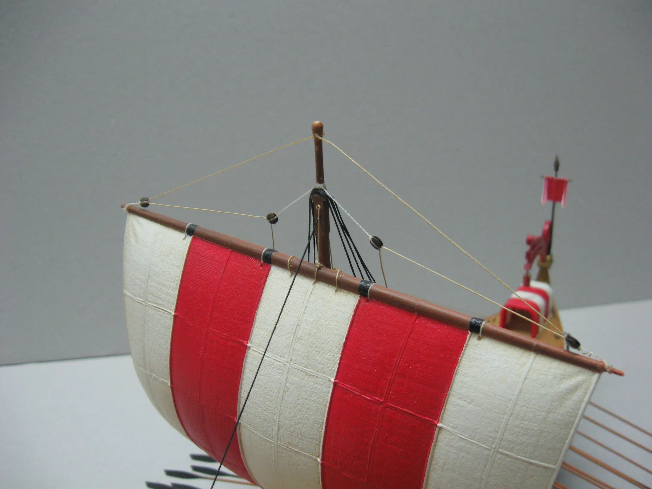 Модель корабля Римская трирема - Верфь на Столе