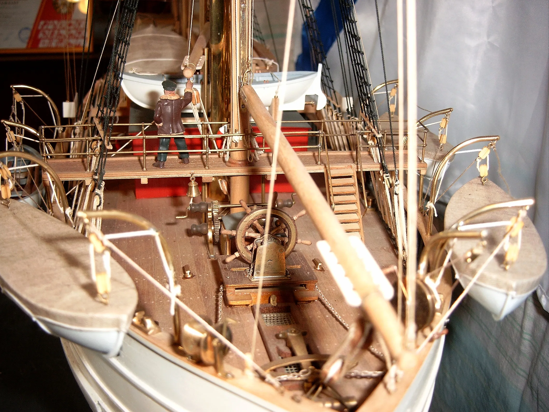 Модель корабля FRAM - Верфь на Столе