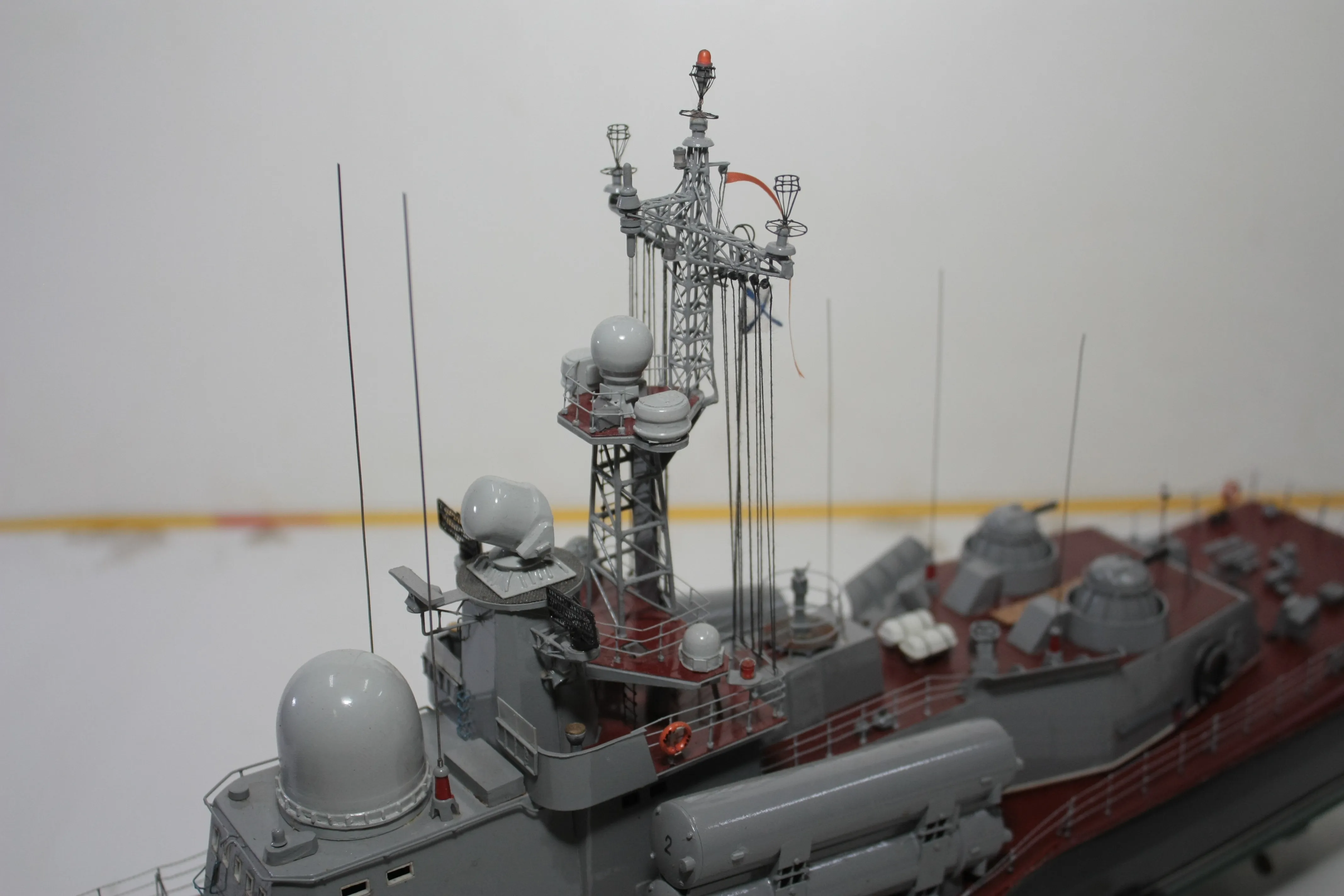 Модель корабля Большой ракетный катер "МОЛНИЯ" пр.1241.1 - Верфь на Столе