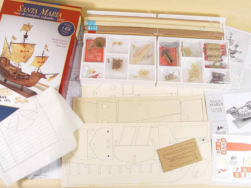 Santa Maria (Санта Мария) + (Полный набор инструментов, клея и краски) Santa Maria (Санта Мария) + (Полный набор инструментов, клея и краски)