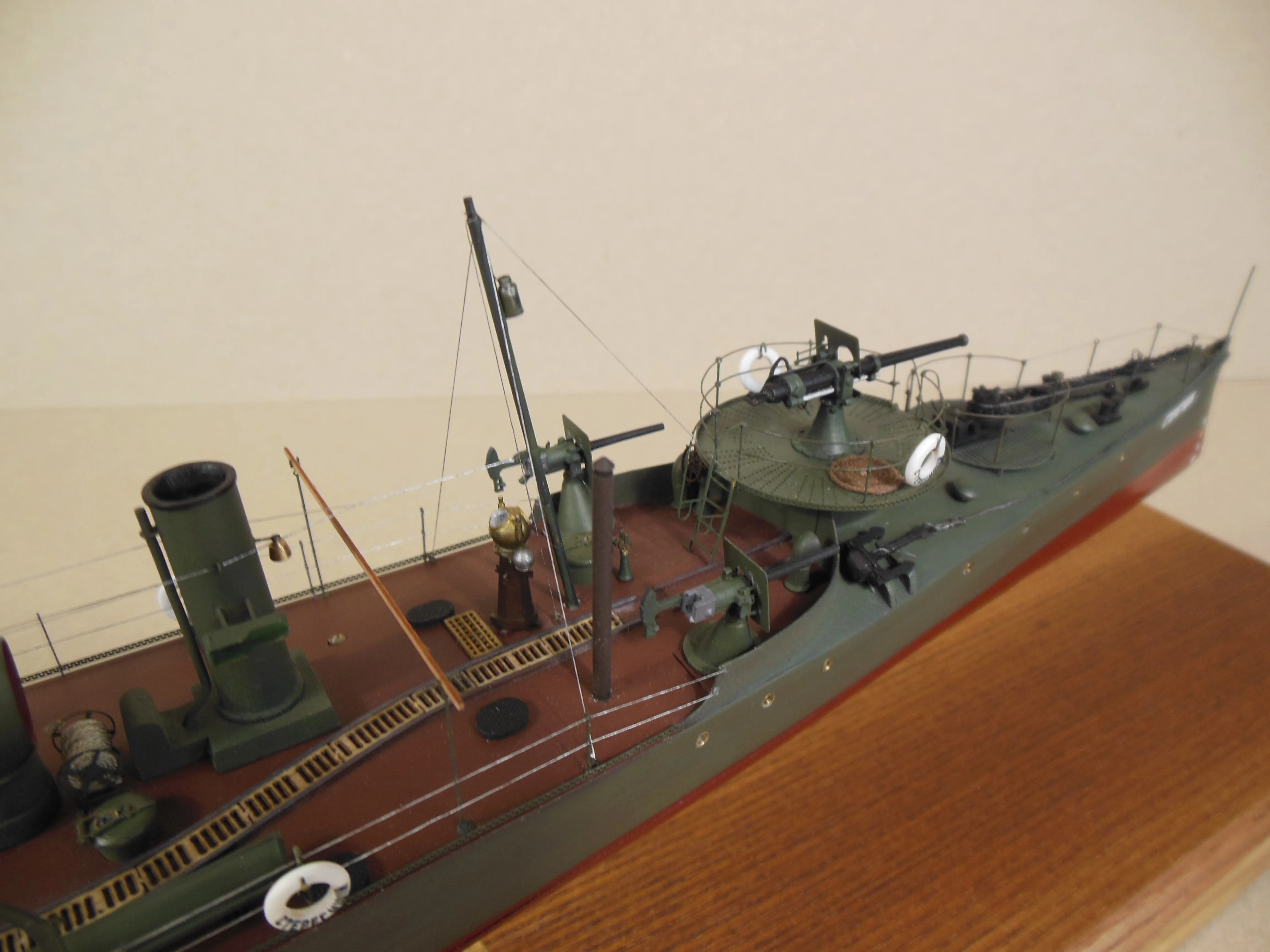 Модель корабля Миноносец «Стерегущий» 1904г. - Верфь на Столе