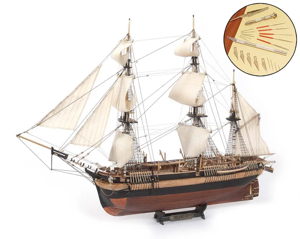 Бомбардирский корабль HMS Erebus + (Стартовый набор инструментов)