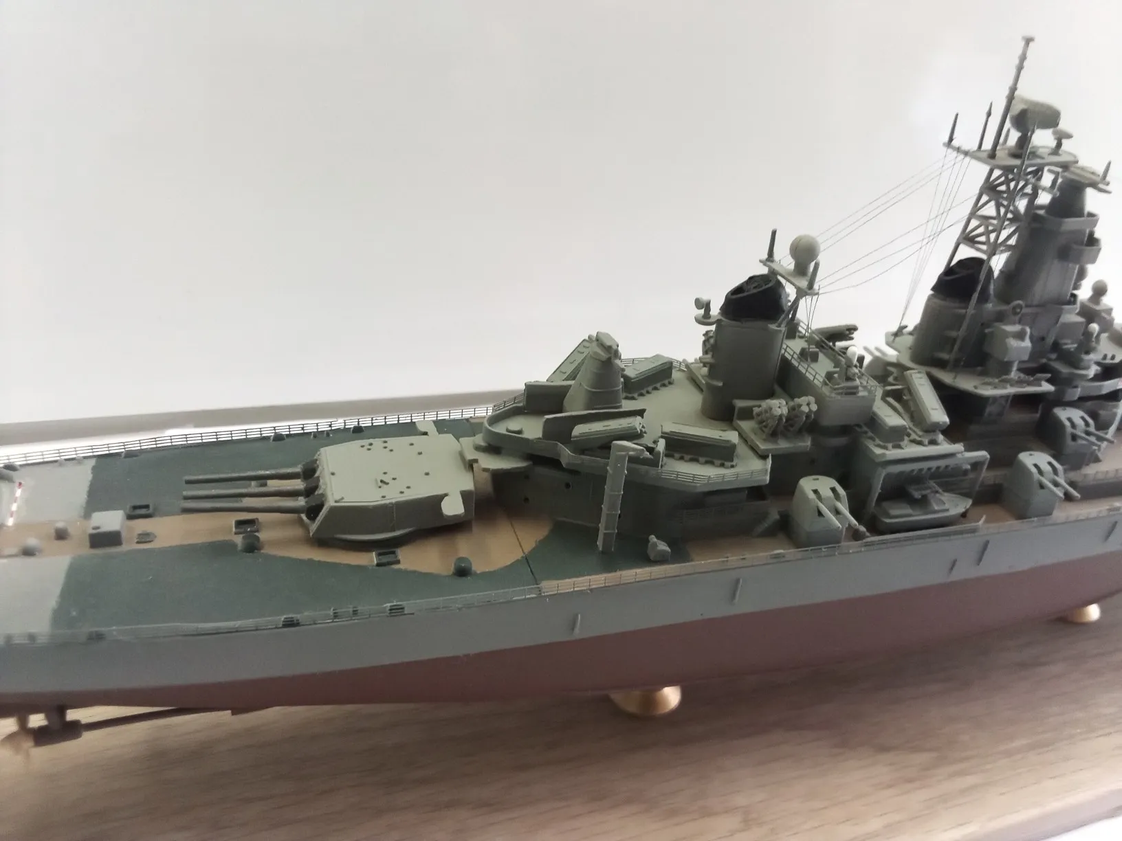Модель корабля "Миссури" - Верфь на Столе