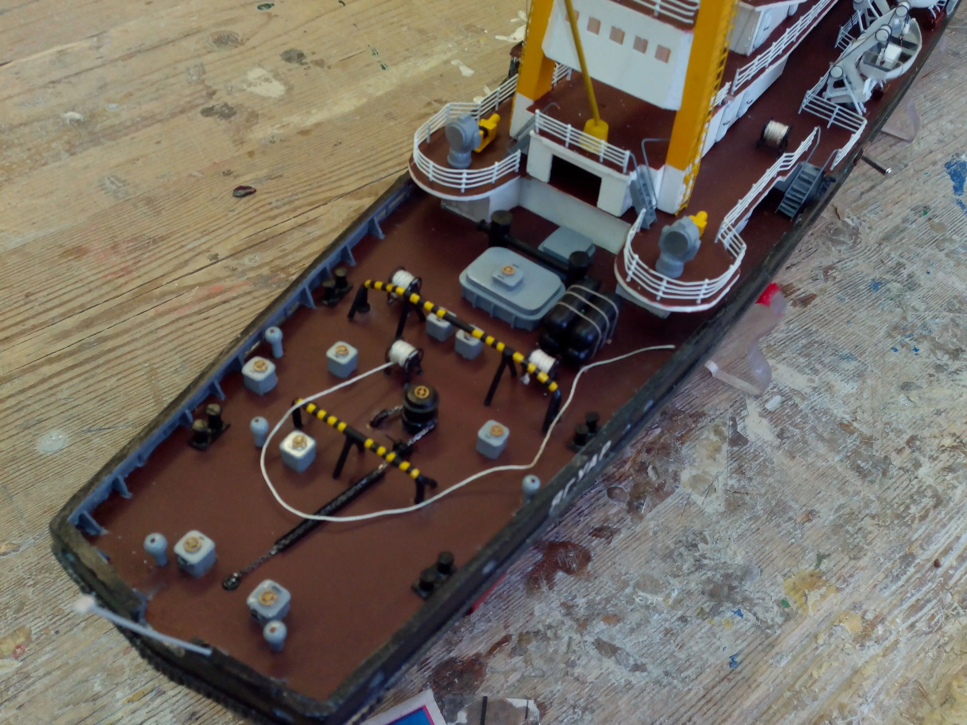 Модель корабля Буксир спасатель типа "Барс" - Верфь на Столе