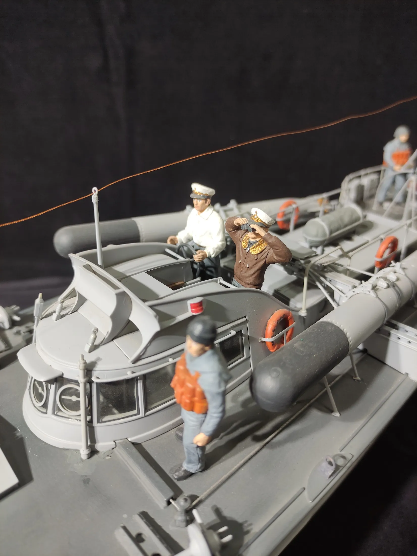 Модель корабля M.A.S. 568 4A Serie Torpedo Boat - Верфь на Столе