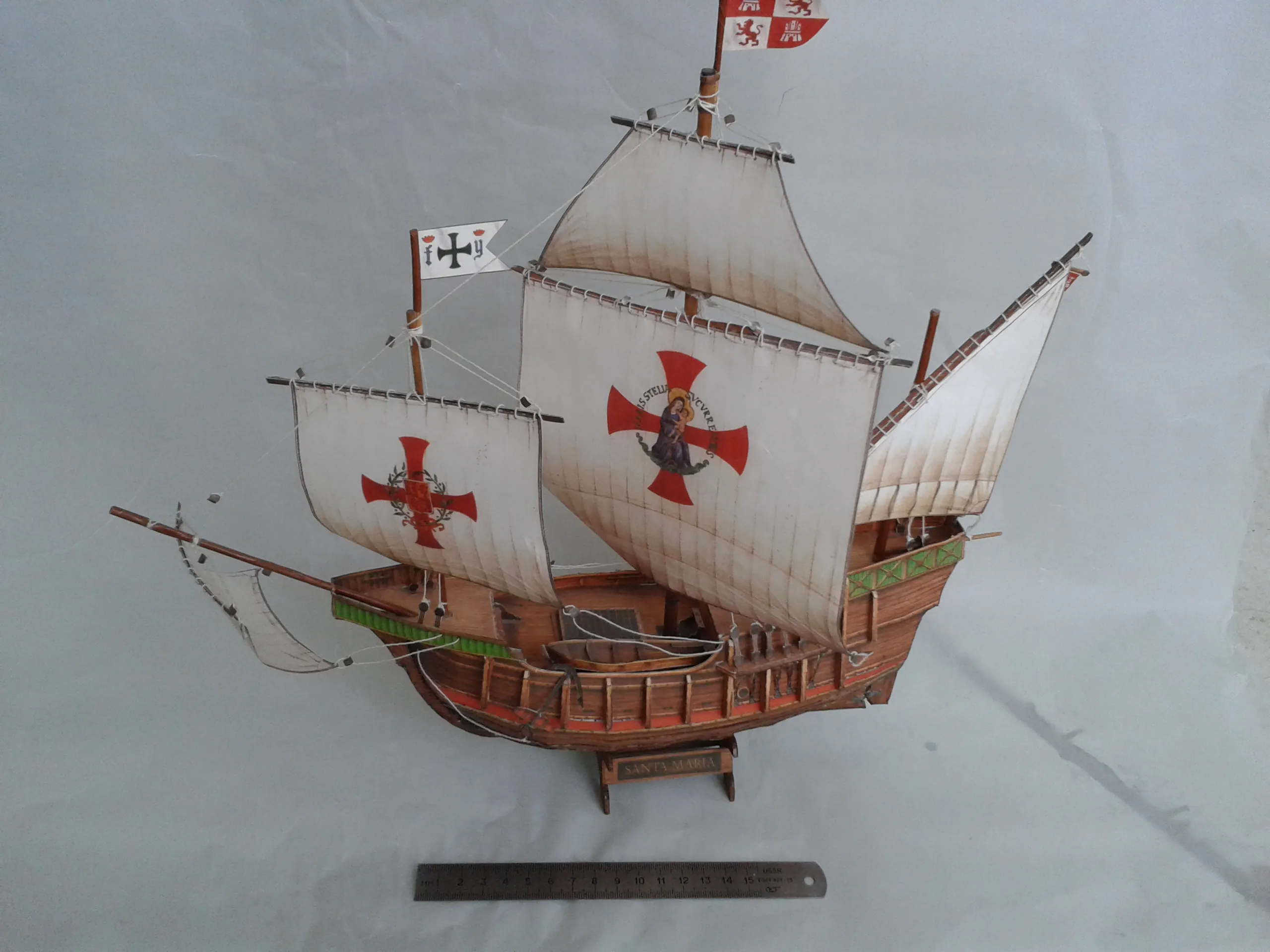 Модель корабля Каракка «Санта-Мария» - Верфь на Столе