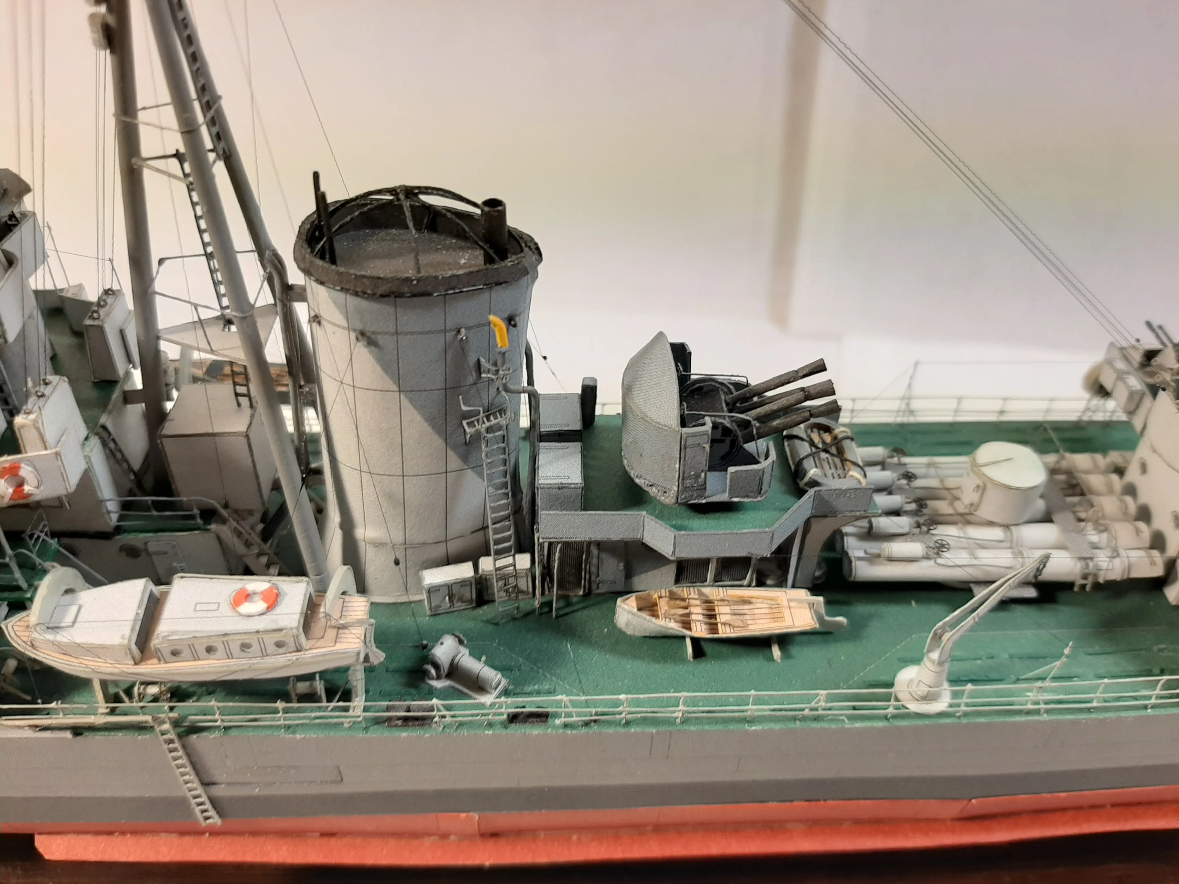 Модель корабля Эсминец "Piorun" - Верфь на Столе