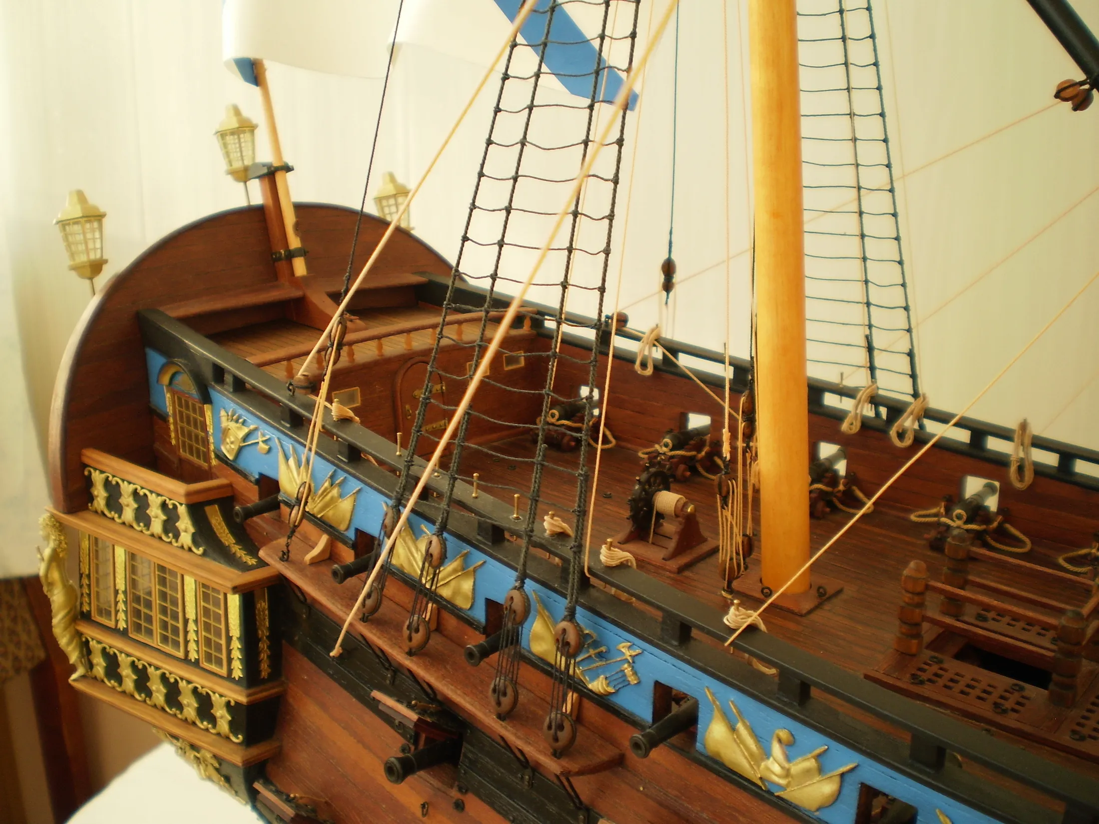 Модель корабля «Ингерманланд» (1715) - Верфь на Столе