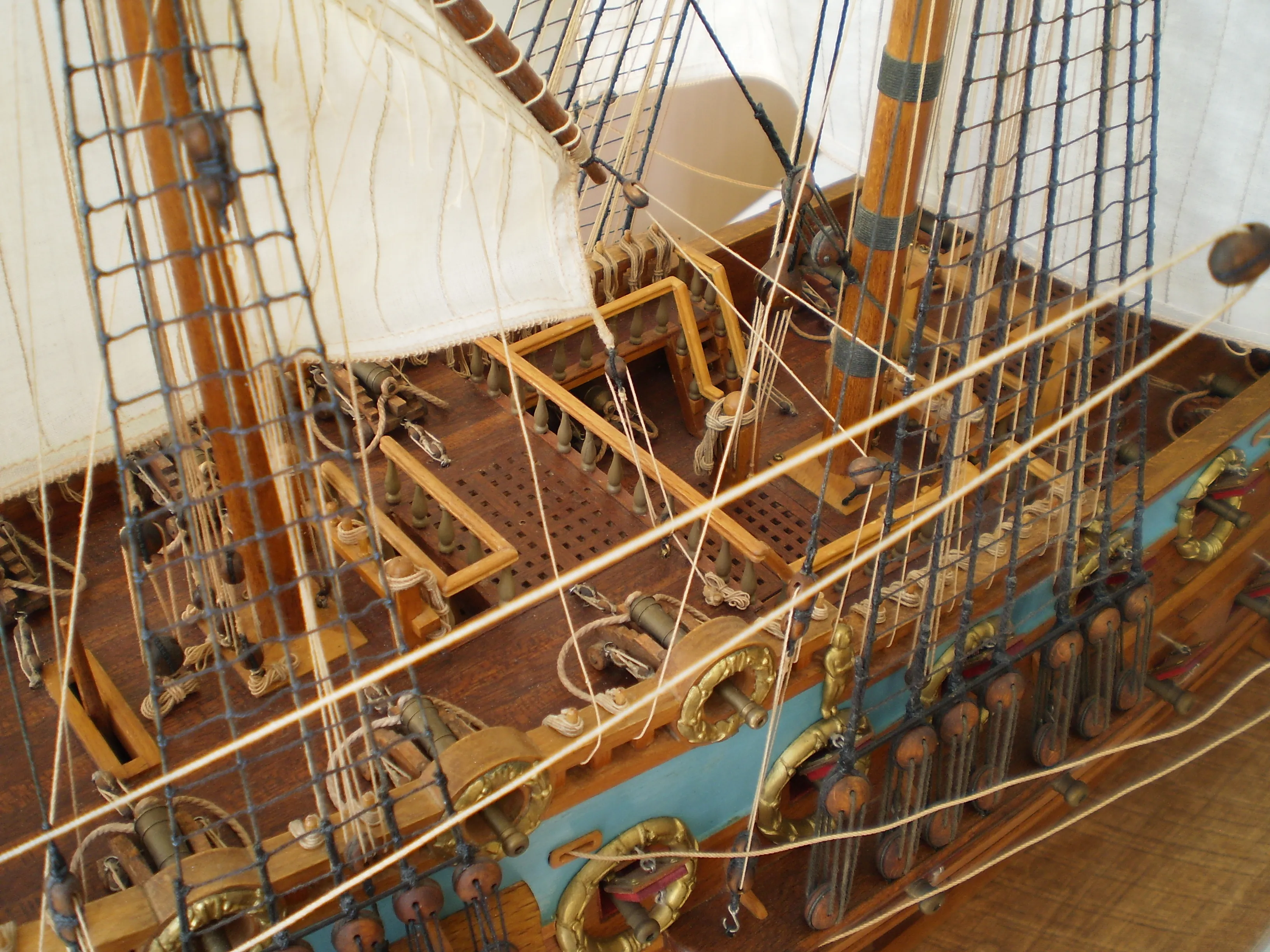 Модель корабля 58-ми пушечный линейный корабль "Гото Предестинация" - Верфь на Столе