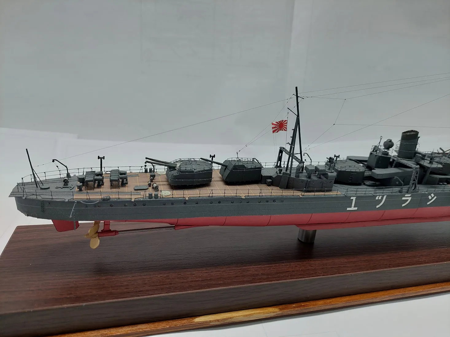 Модель корабля  IJN "Shiratsuy" - Верфь на Столе