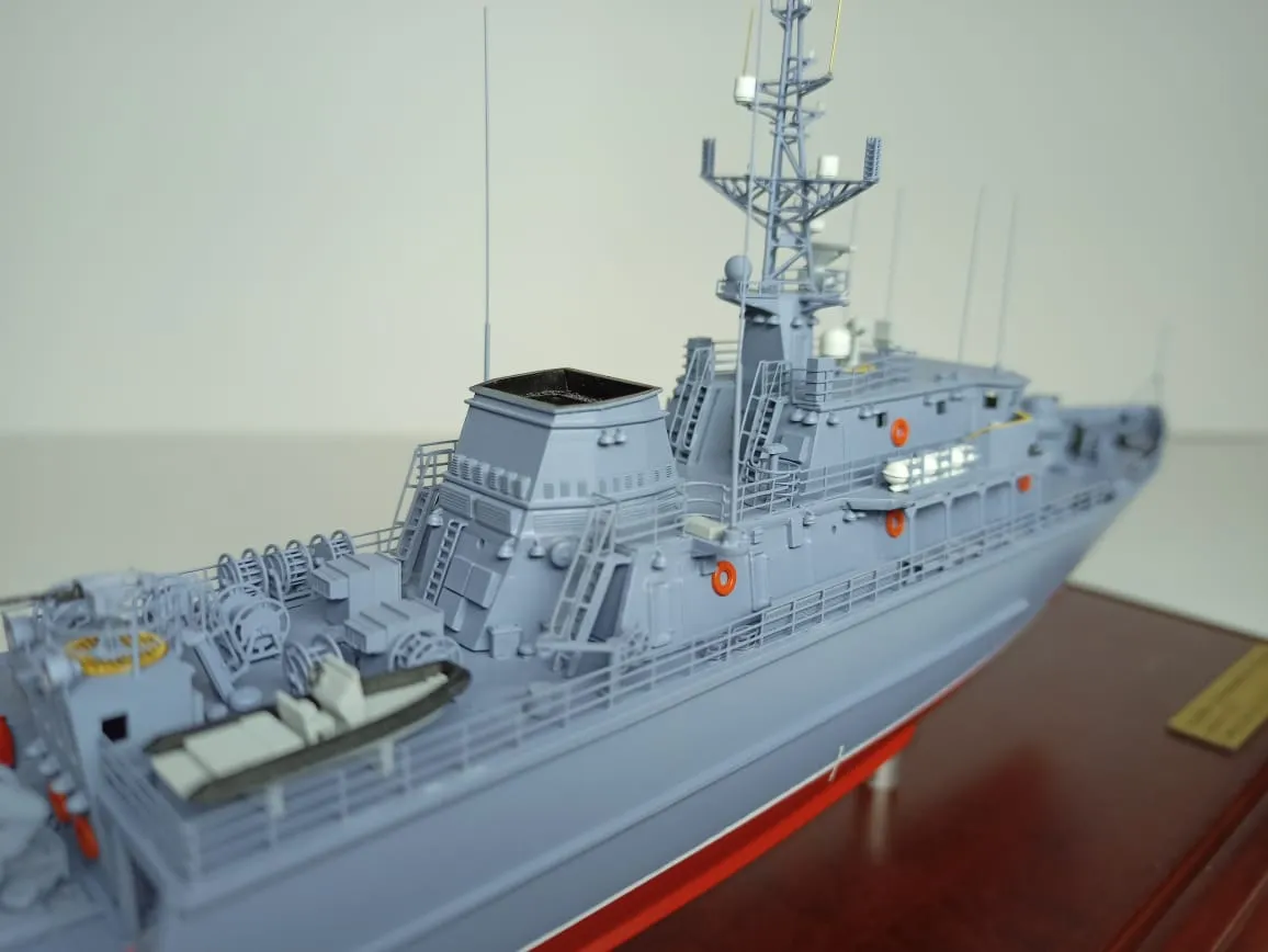 Модель корабля Противоминный корабль базовой зоны Проект 12701 - Верфь на Столе
