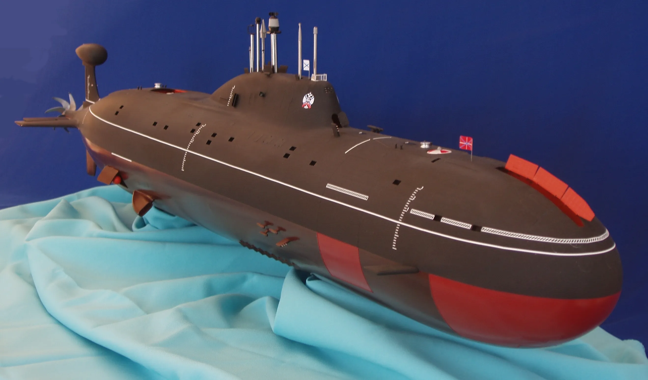 Модель корабля Подводная лодка проекта 971 «Вепрь» - Верфь на Столе