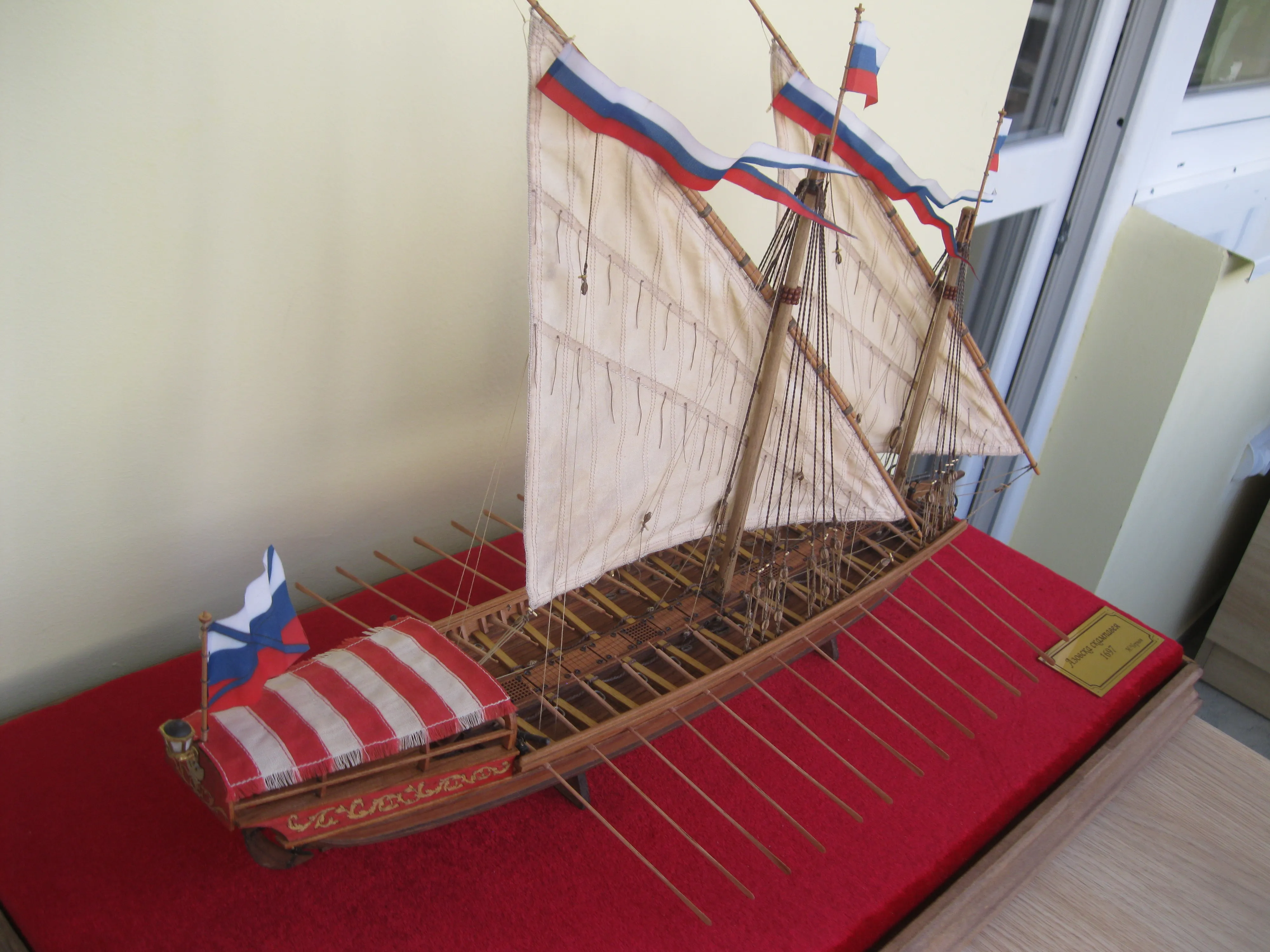 Модель корабля Азовская Скампавея - Верфь на Столе