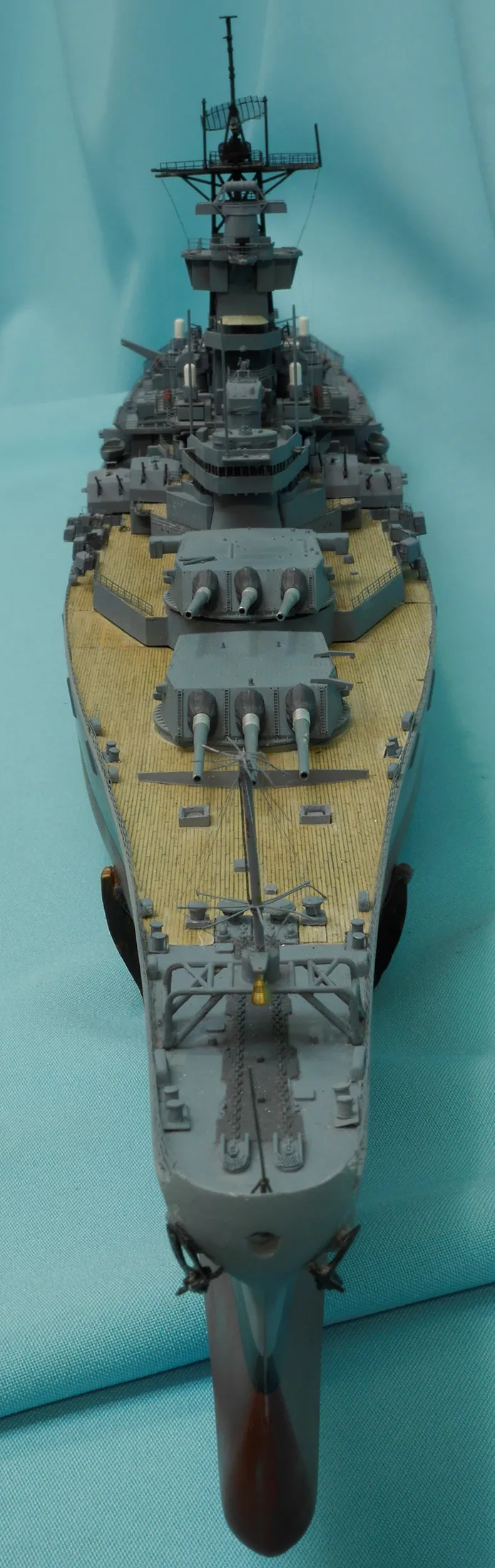Модель корабля Линкор «Нью-Джерси» - Верфь на Столе