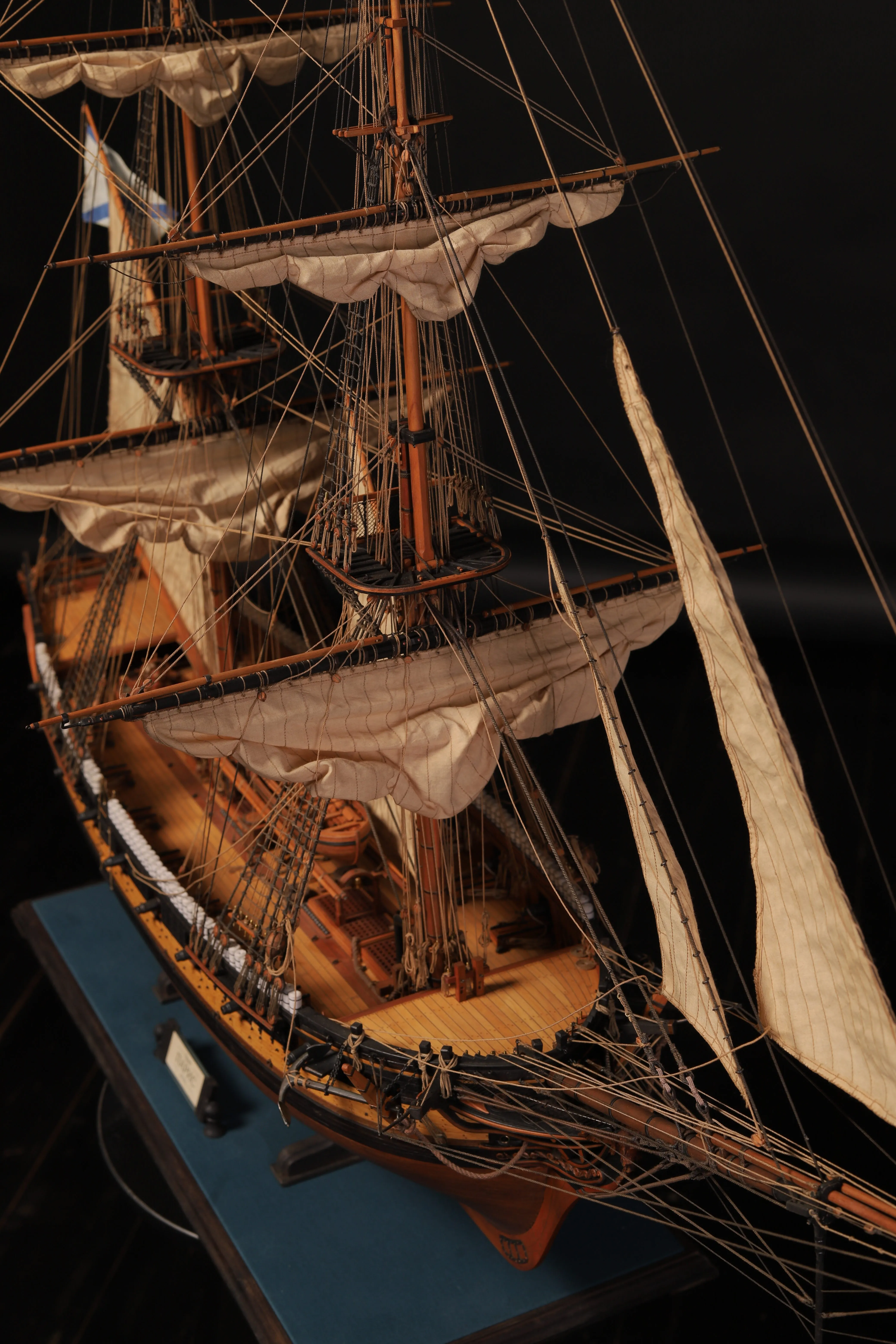 Модель корабля 20-ти пушечный бриг "Парис" - Верфь на Столе