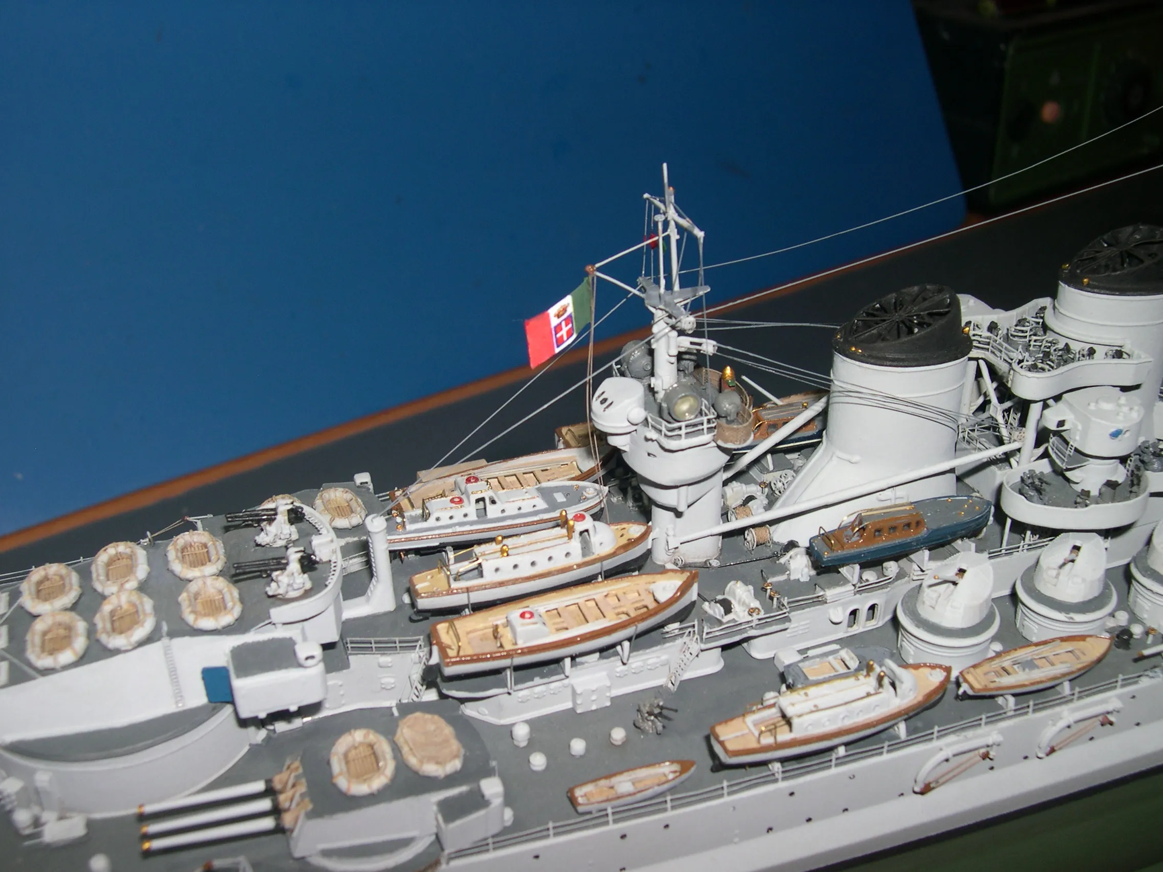 Модель корабля линкор R.N. Roma - Верфь на Столе