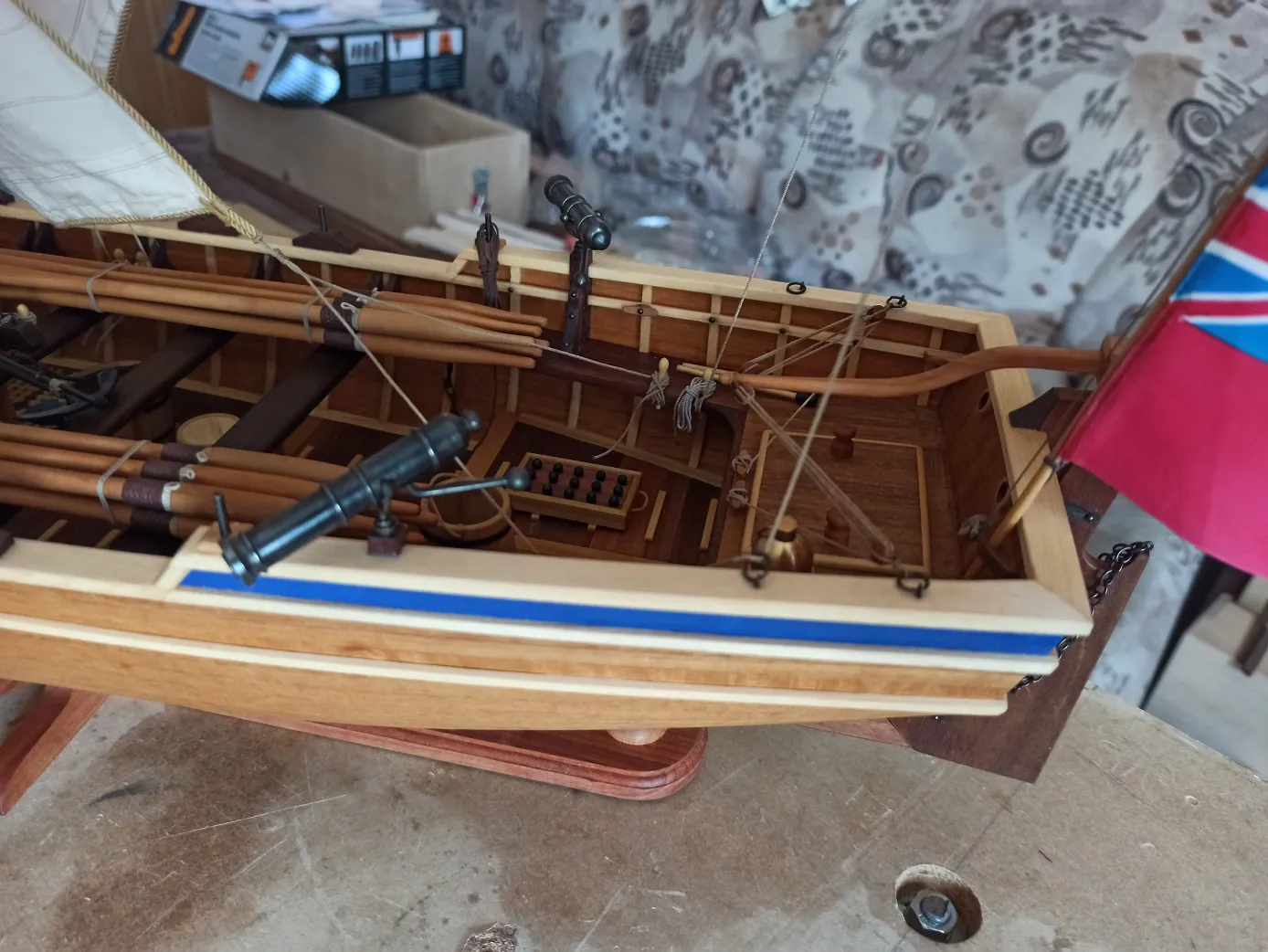 Модель корабля Вооруженная шлюпка - Верфь на Столе