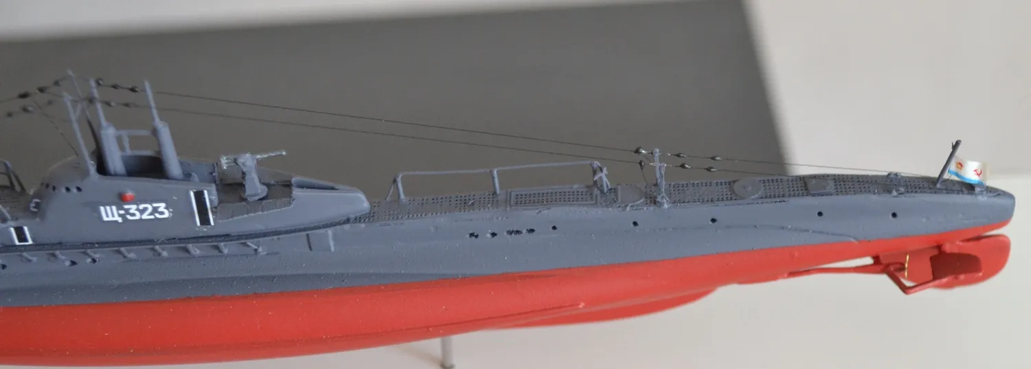 Модель корабля Подводная лодка типа Щука  "323" - Верфь на Столе
