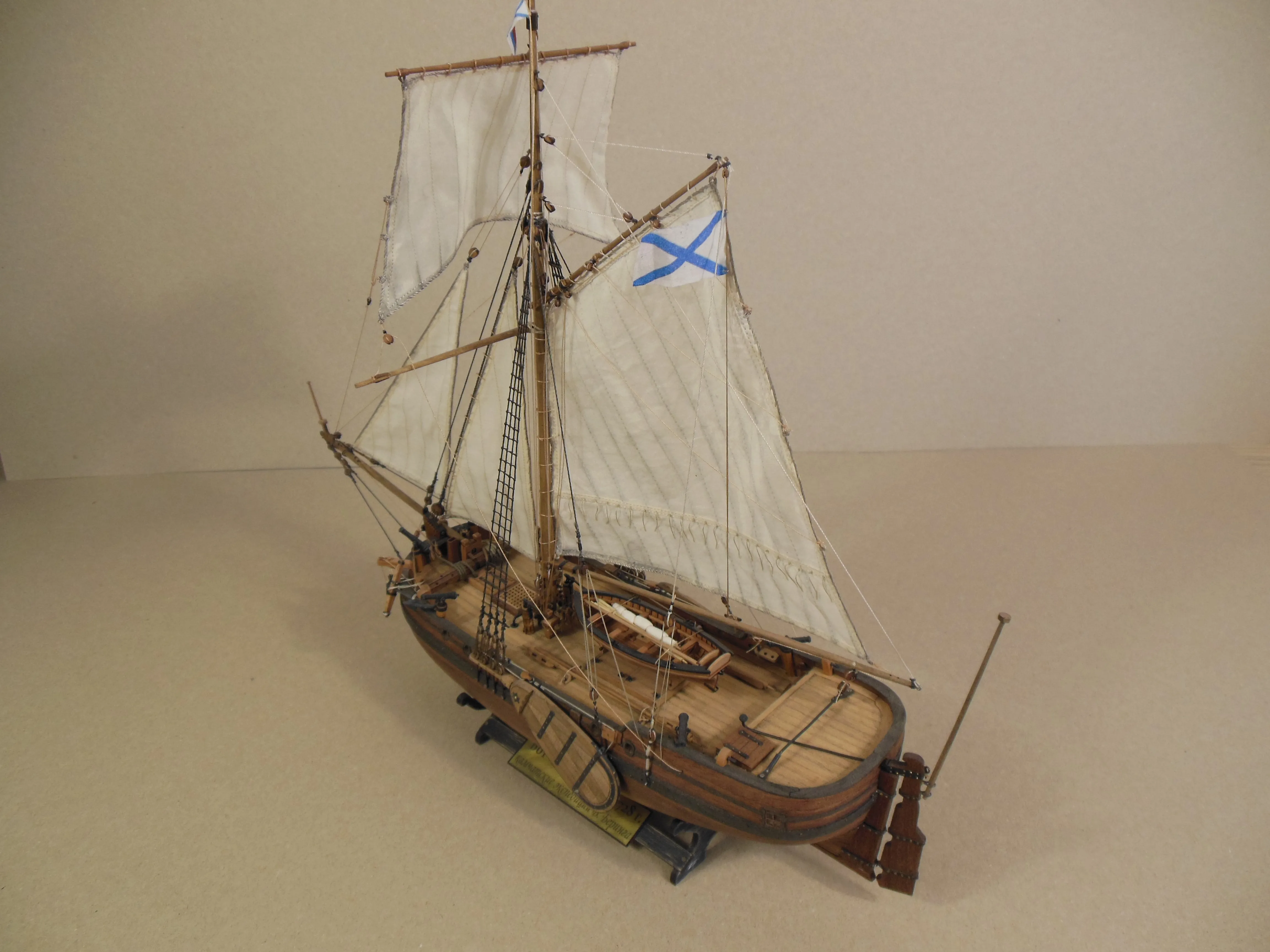 Модель корабля Бот «Св.Гавриил»  - Верфь на Столе