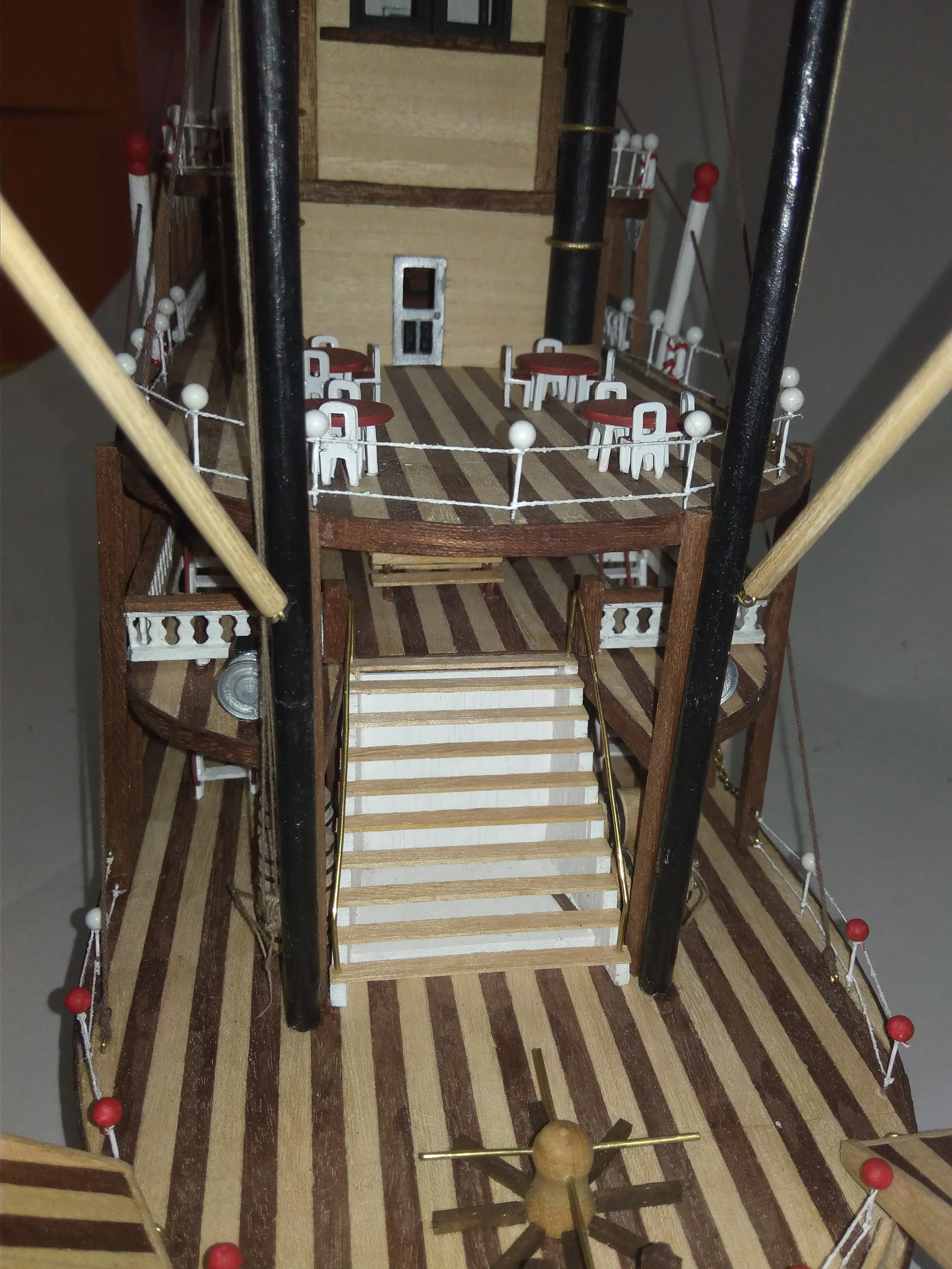 Модель корабля Колесный пароход "MISSISSIPPI" - Верфь на Столе