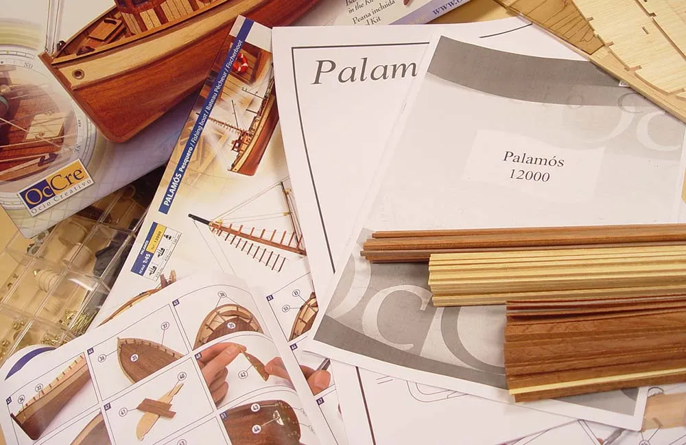 модель корабля своими руками Palamos