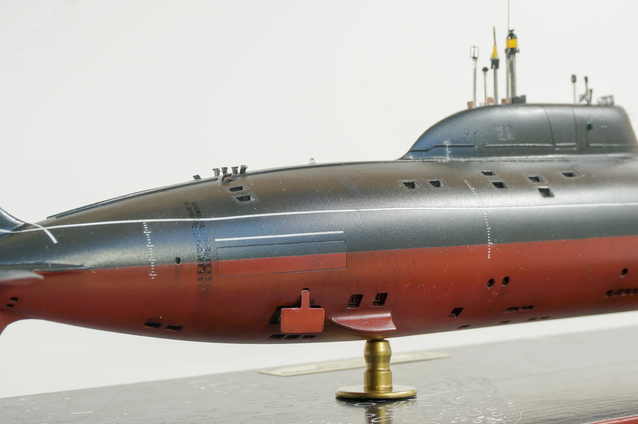 Модель корабля Подводня лодка К-335 «Гепард» - Верфь на Столе